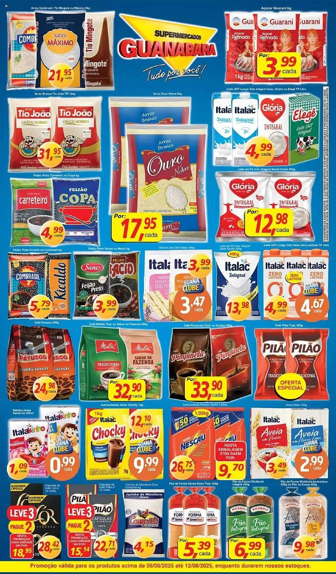 Encarte de Catálogo Supermercados Guanabara 6 de agosto até 13 de agosto 2025 - Pagina 11