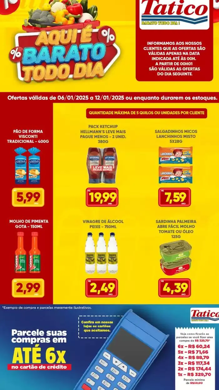 Encarte de Grandes descontos em produtos selecionados 6 de janeiro até 12 de janeiro 2025 - Pagina 3