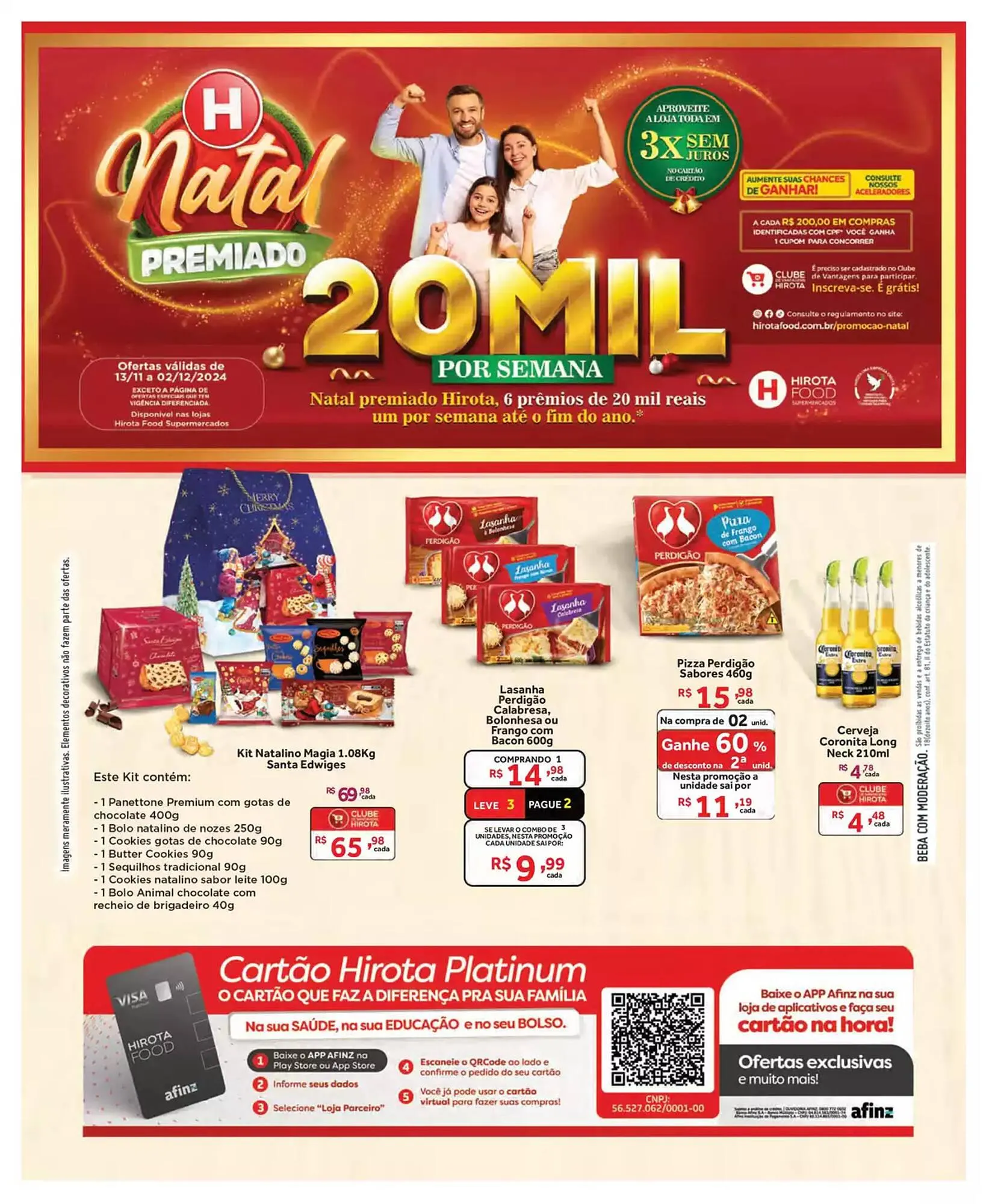 Encarte de Catálogo Hirota Food Supermercado 13 de novembro até 2 de dezembro 2024 - Pagina 1