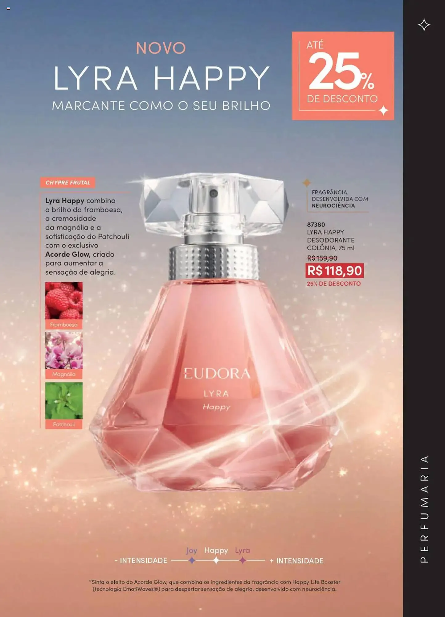 Encarte de Catálogo Eudora 8 de setembro até 3 de outubro 2025 - Pagina 59