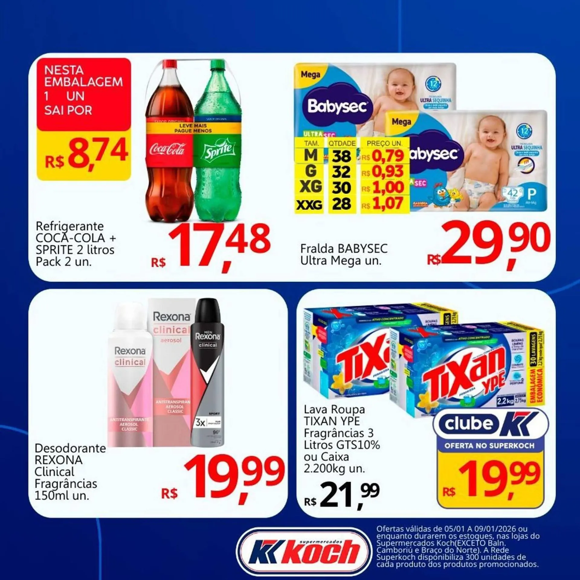 Encarte de Catálogo Supermercados Koch 6 de janeiro até 9 de janeiro 2026 - Pagina 5