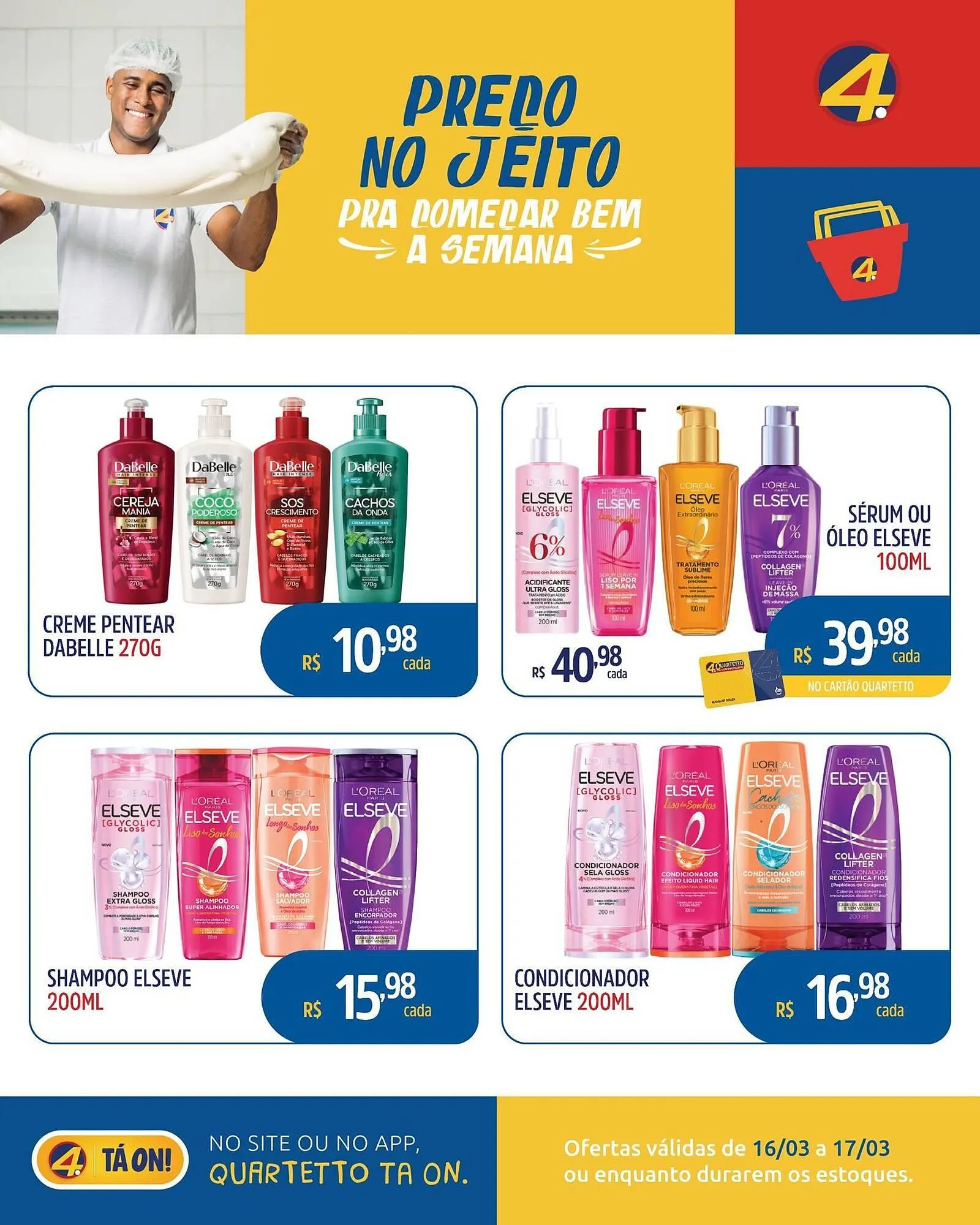 Encarte de Catálogo Quartetto Supermercados 16 de março até 17 de março 2026 - Pagina 5