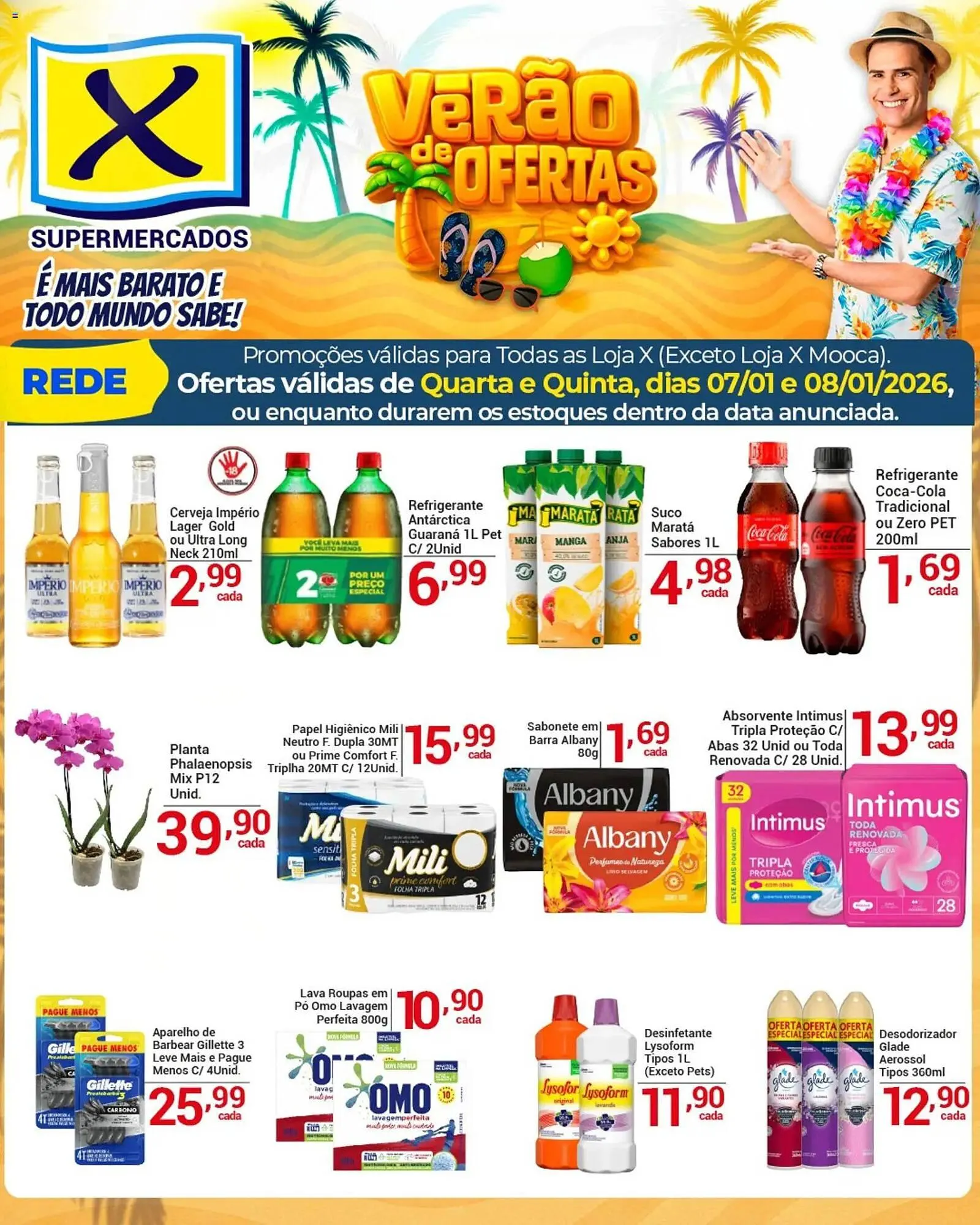 Encarte de Folheto X Supermercados 7 de janeiro até 9 de janeiro 2026 - Pagina 3