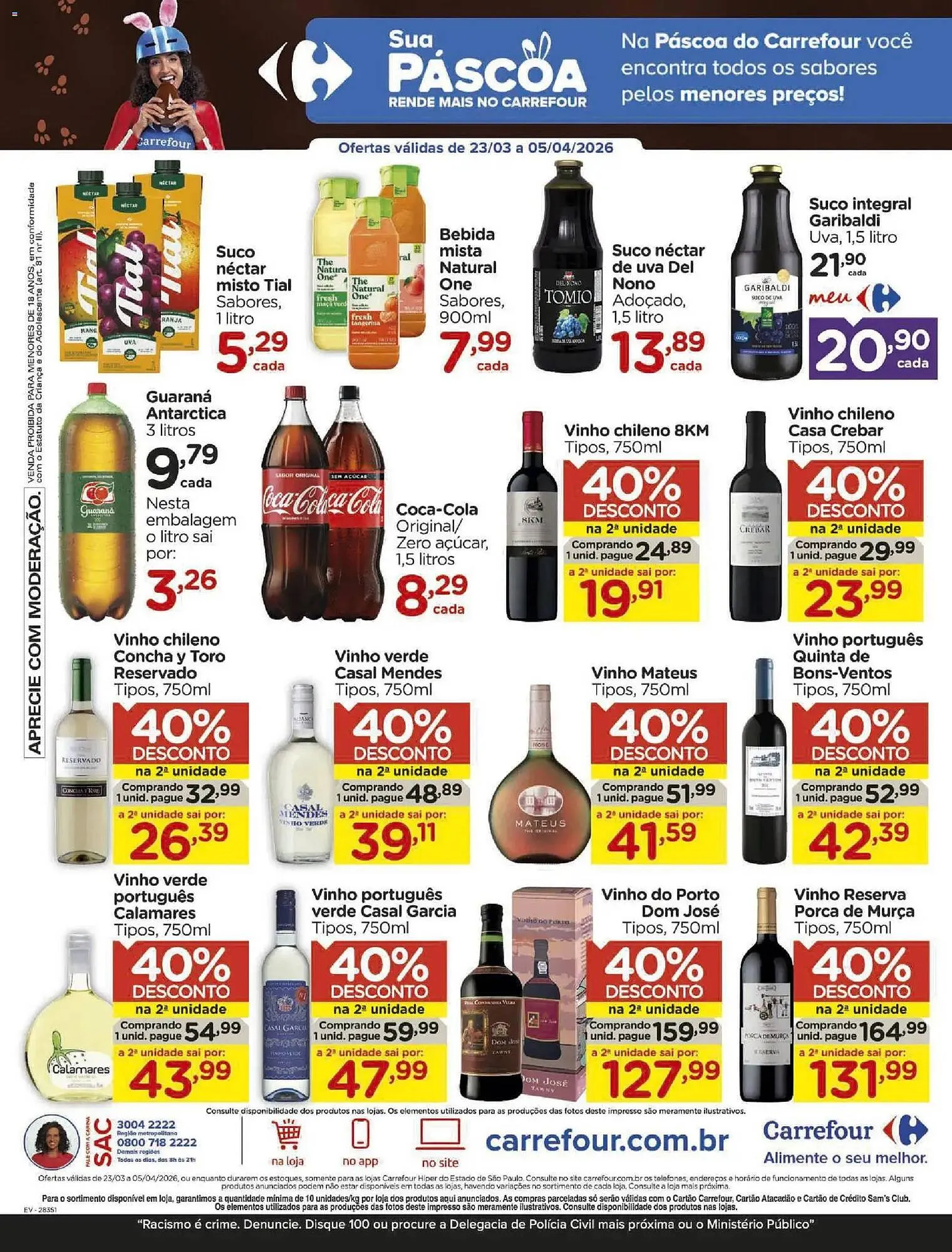 Encarte de Folheto Carrefour 23 de março até 5 de abril 2026 - Pagina 8