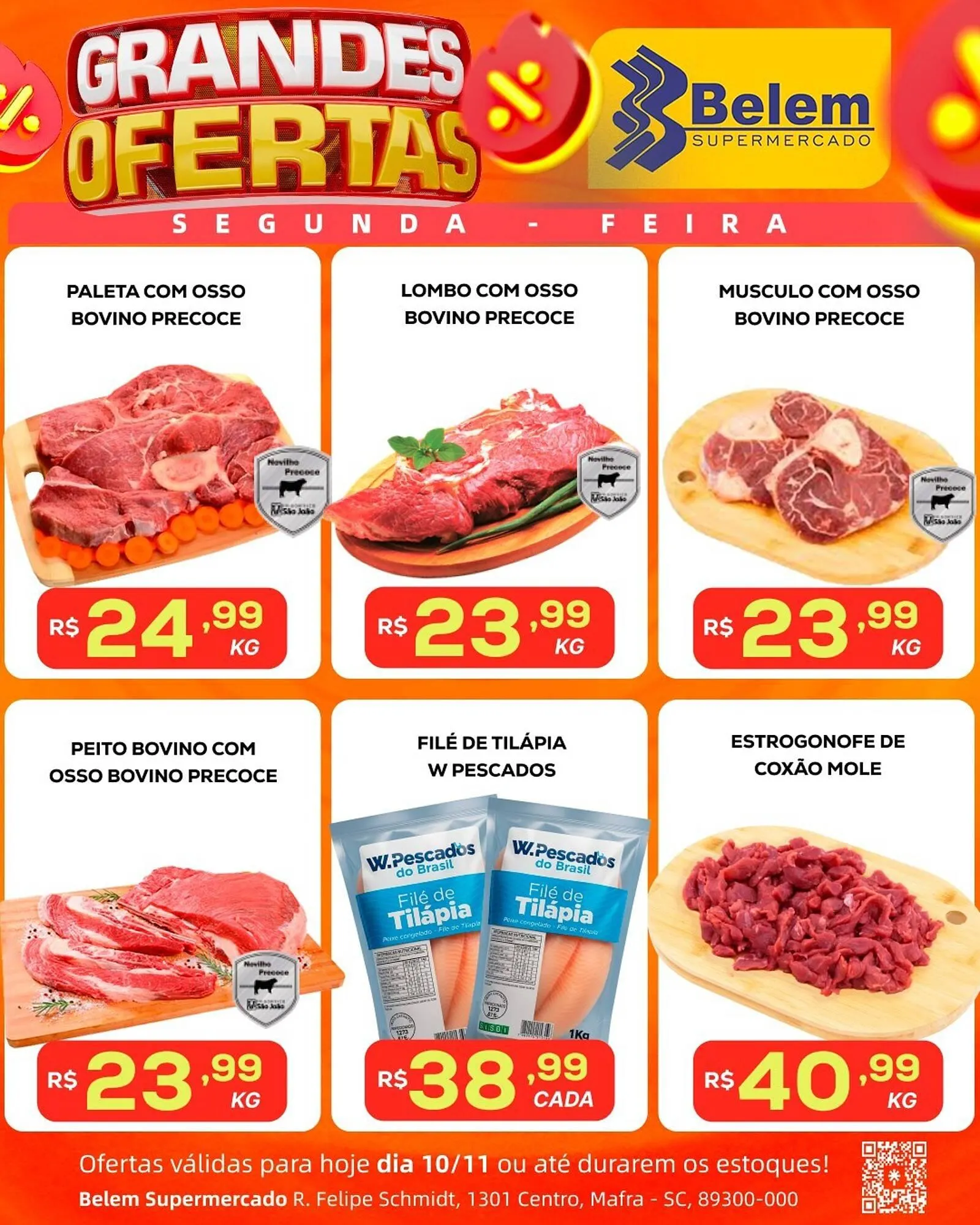 Encarte de Catálogo Belem Supermercados 10 de novembro até 11 de novembro 2025 - Pagina 1