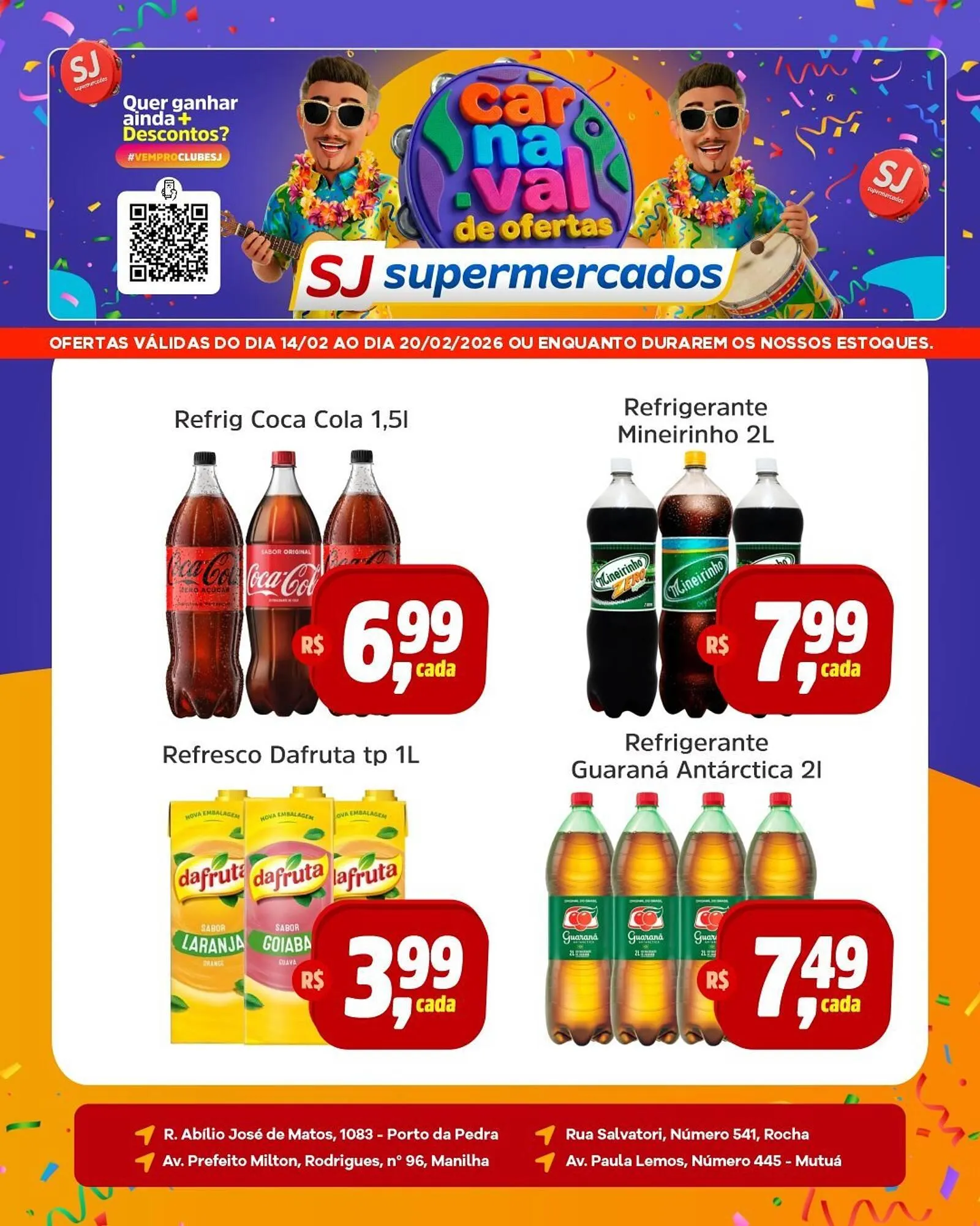 Encarte de Encarte Sj Supermercados 14 de fevereiro até 20 de fevereiro 2026 - Pagina 4