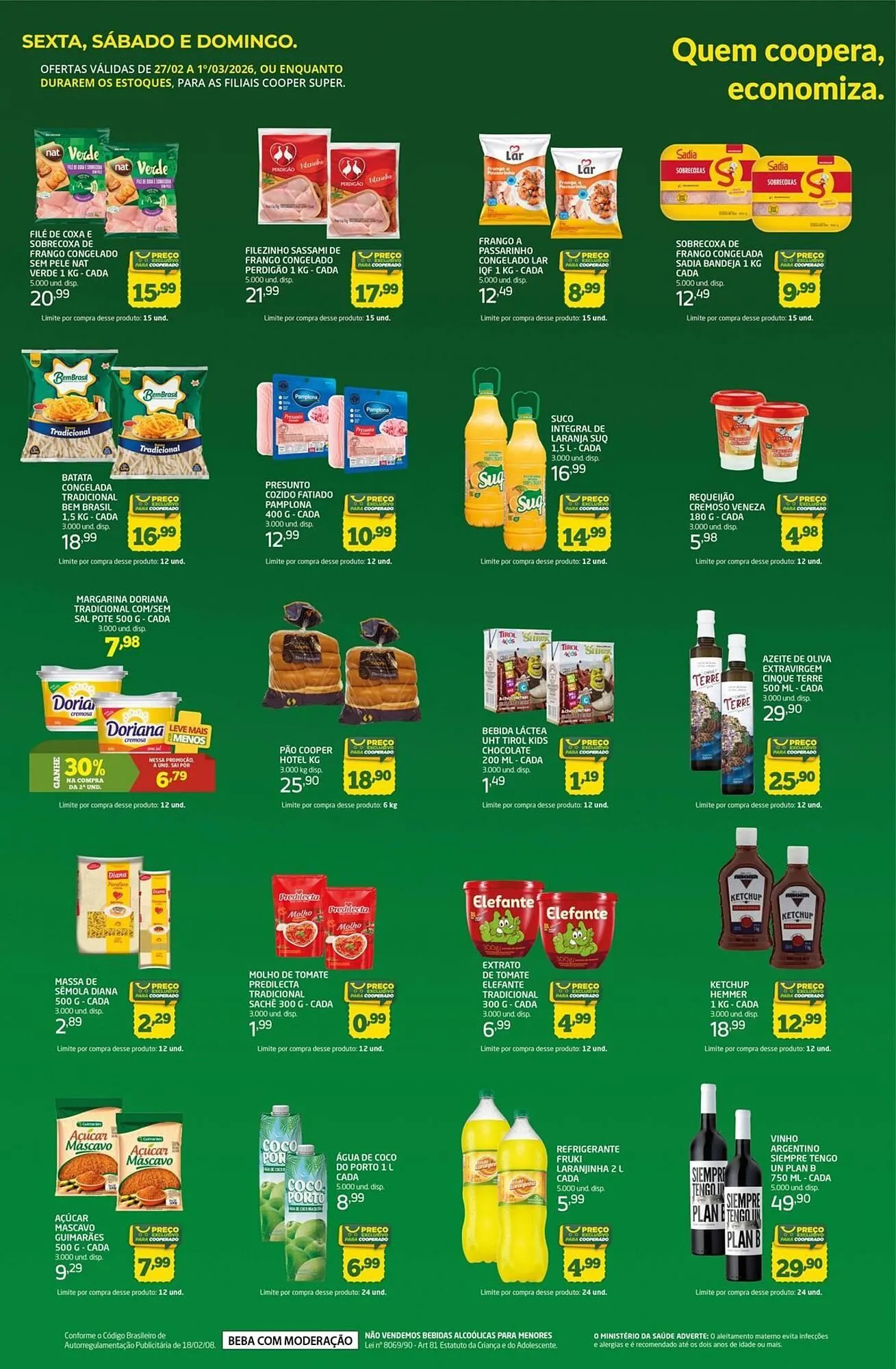 Encarte de Tabloide Cooper 27 de fevereiro até 1 de março 2026 - Pagina 2