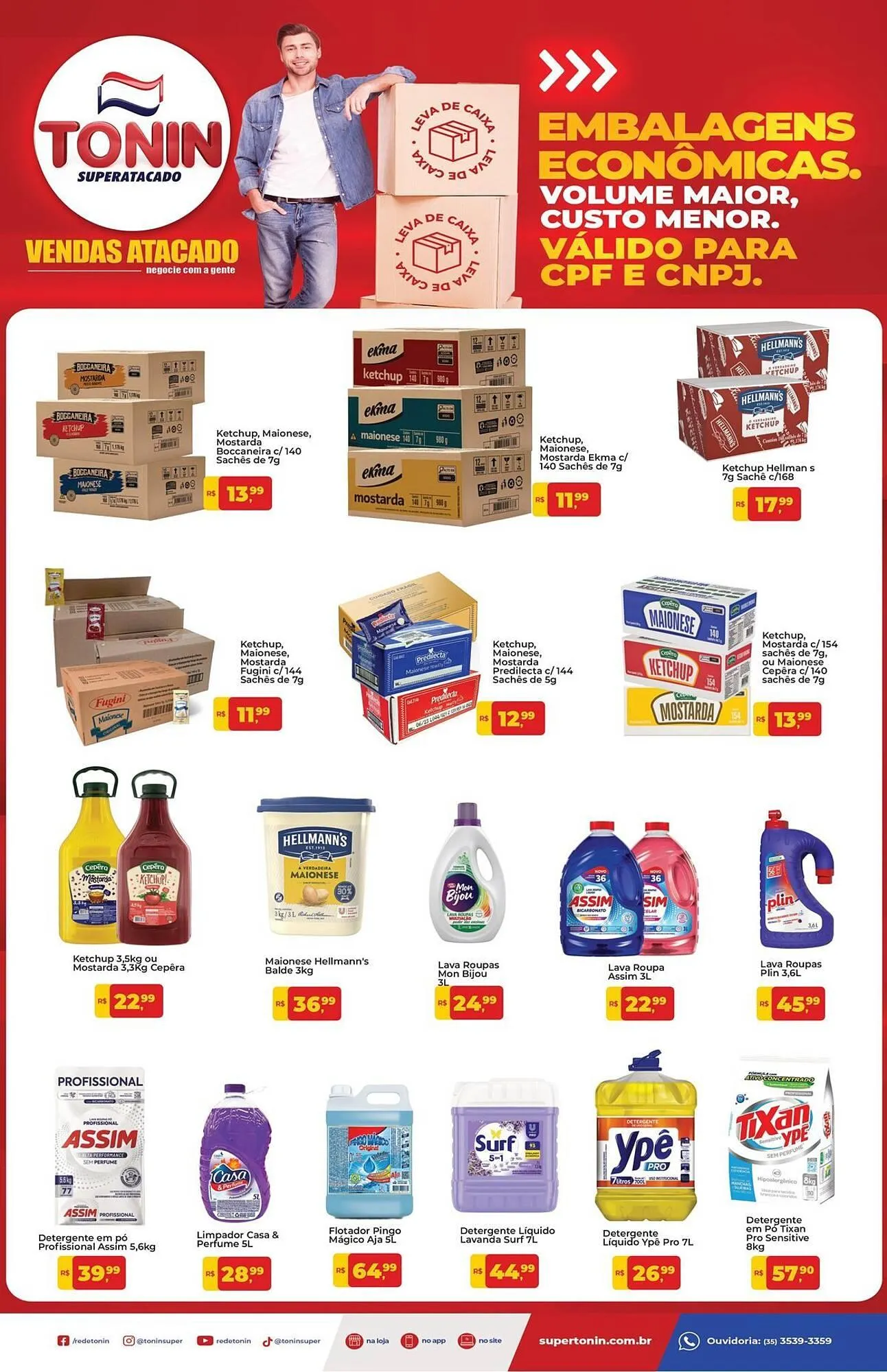 Encarte de Catálogo Tonin Superatacado 12 de janeiro até 16 de janeiro 2026 - Pagina 1