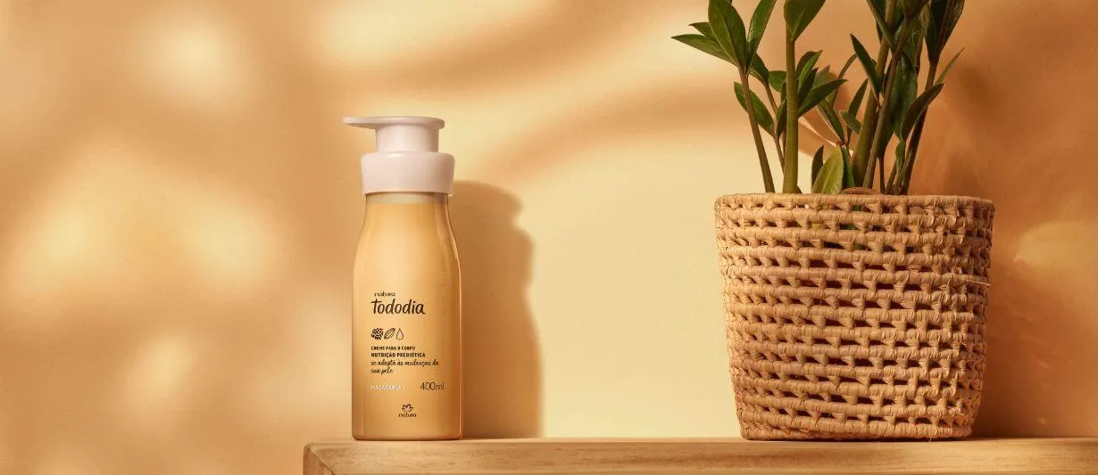 Creme Desodorante Nutritivo Para o Corpo Tododia Macadâmia