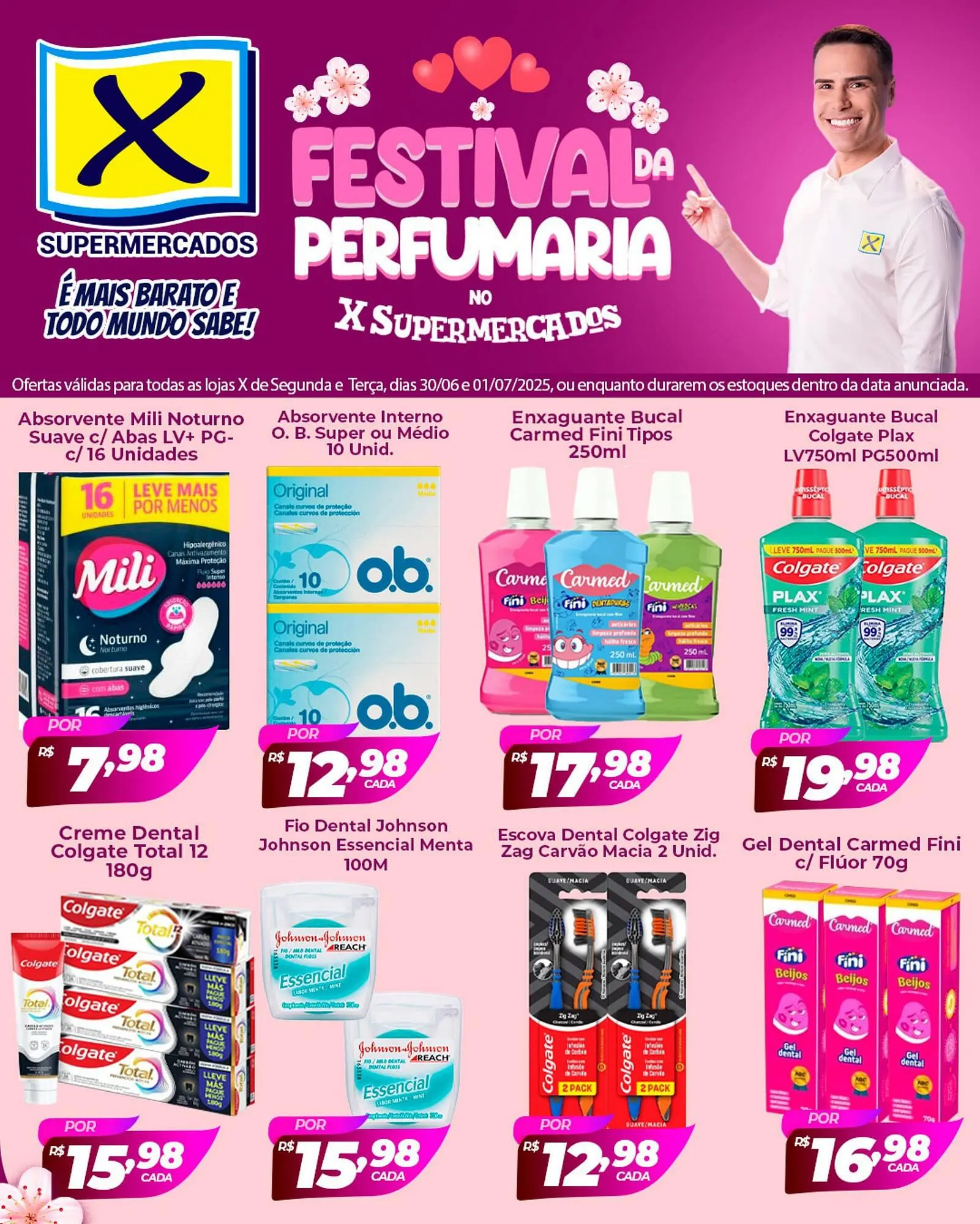 Encarte de Catálogo X Supermercados 30 de junho até 1 de julho 2025 - Pagina 2