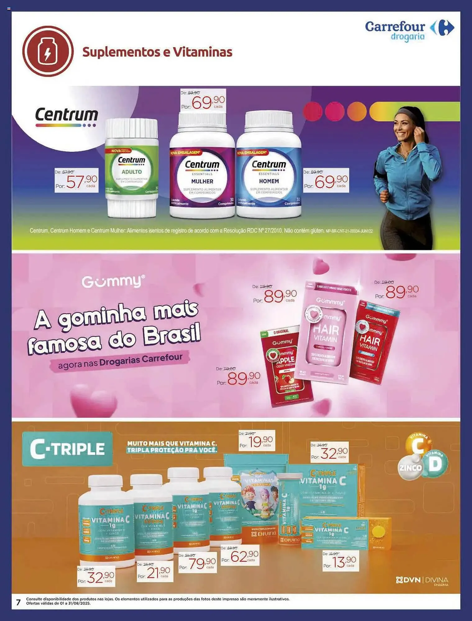 Encarte de Catálogo Carrefour 1 de agosto até 31 de agosto 2025 - Pagina 7