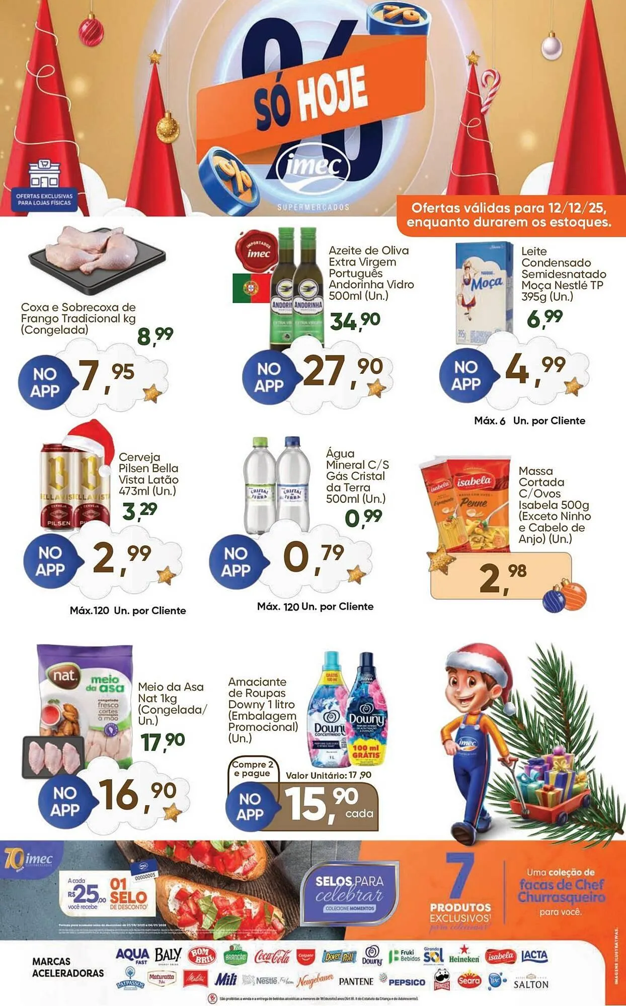Encarte de Catálogo Imec Supermercados 12 de dezembro até 25 de dezembro 2025 - Pagina 1