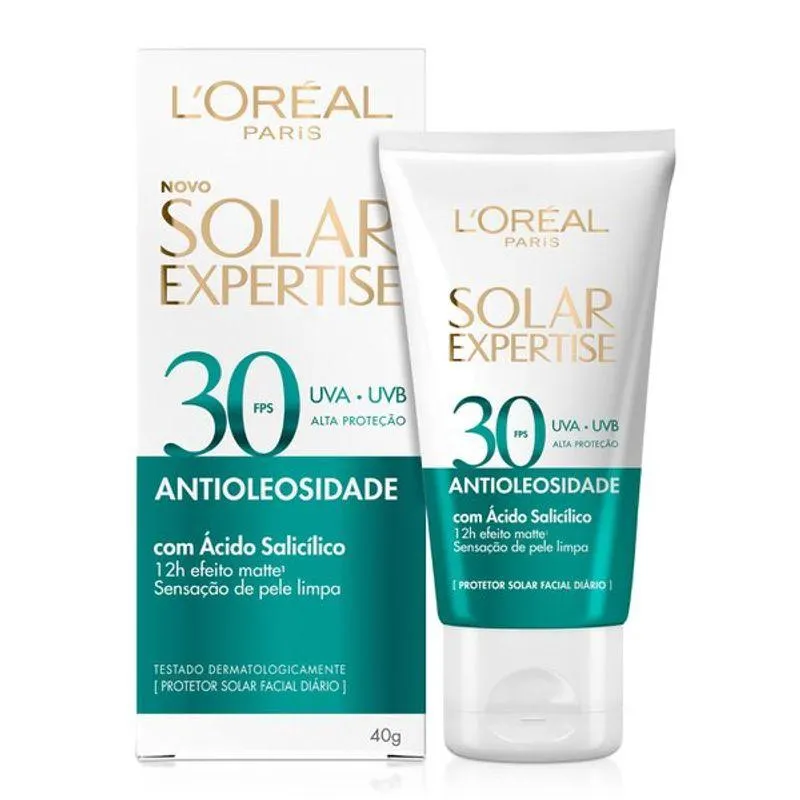 Protetor Facial Loreal Expertise Antioleosidade FPS30 40g