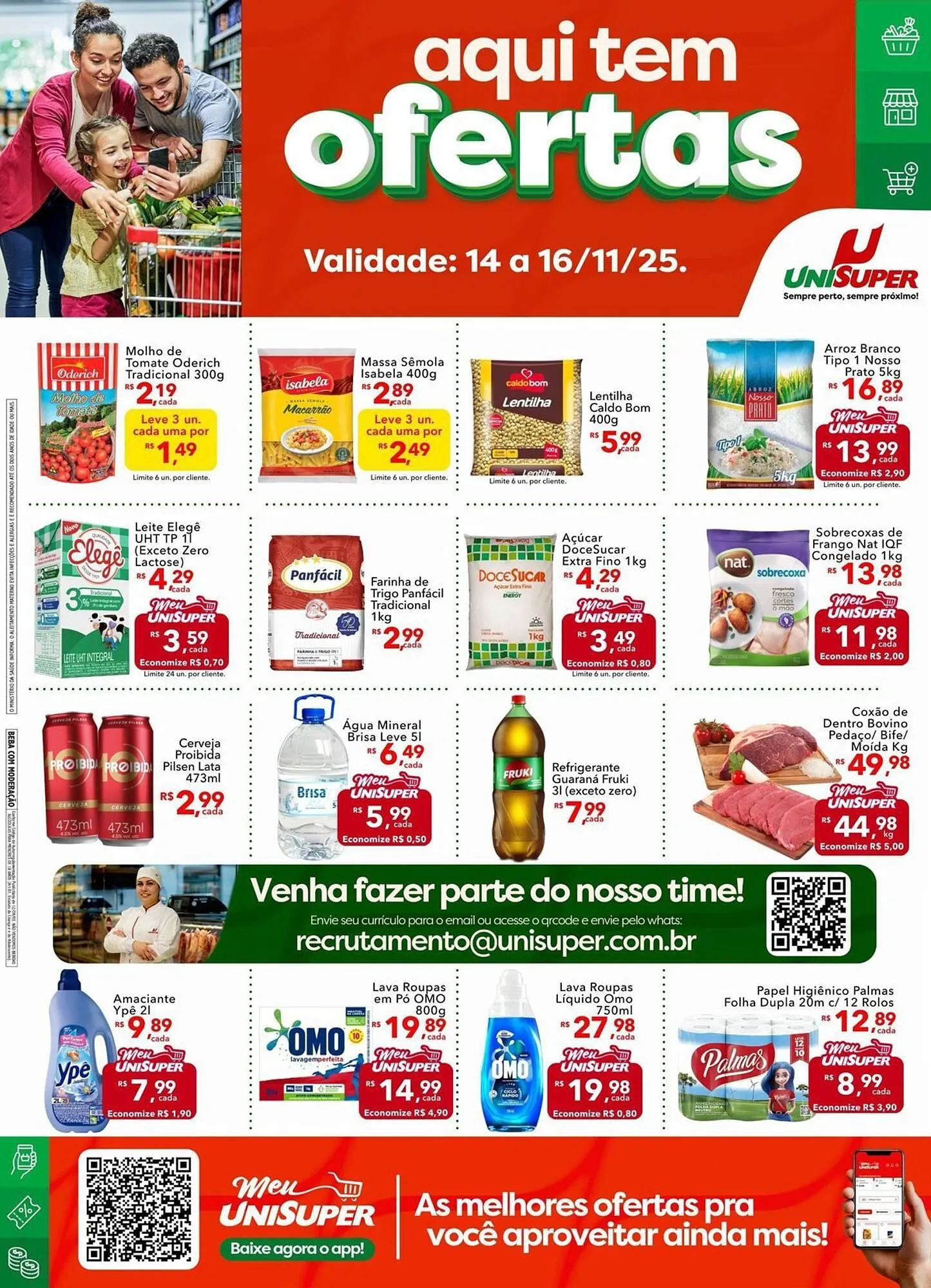 Encarte de Encarte UniSuper 14 de novembro até 16 de novembro 2025 - Pagina 1