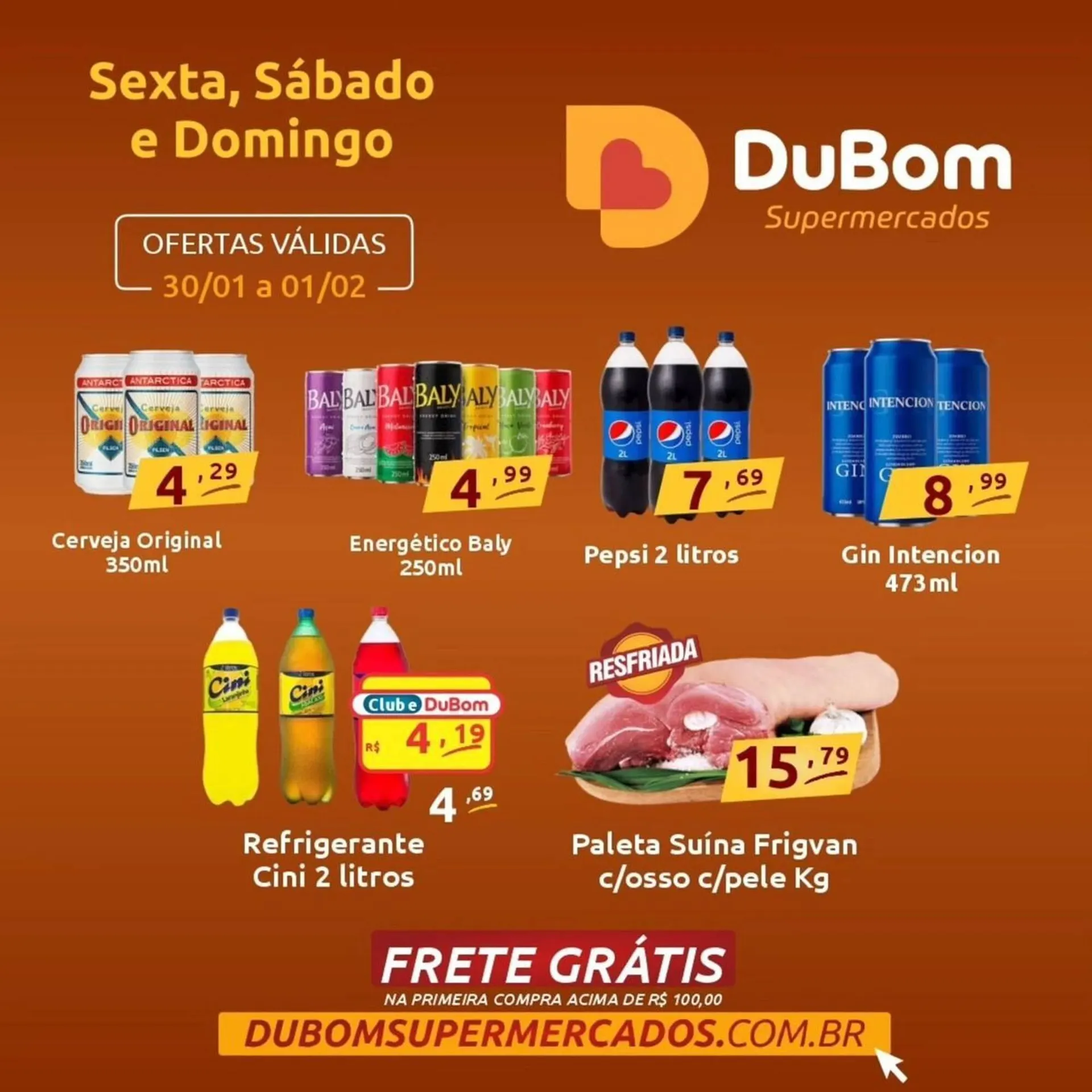 Encarte de Catálogo Dubom Supermercados 2 de fevereiro até 8 de fevereiro 2026 - Pagina 2