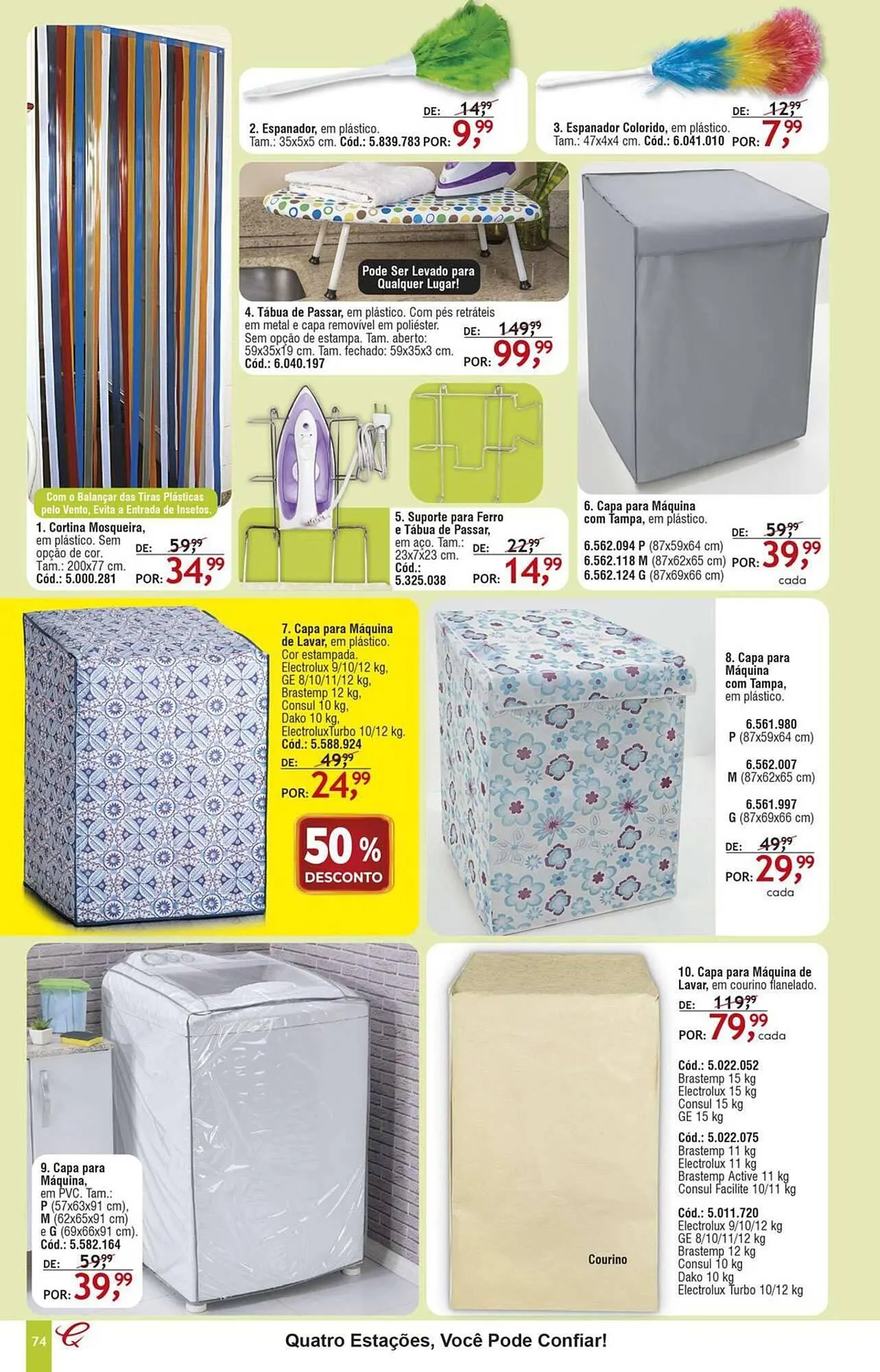 Encarte de Catálogo Quatro Estações 28 de abril até 30 de abril 2025 - Pagina 70