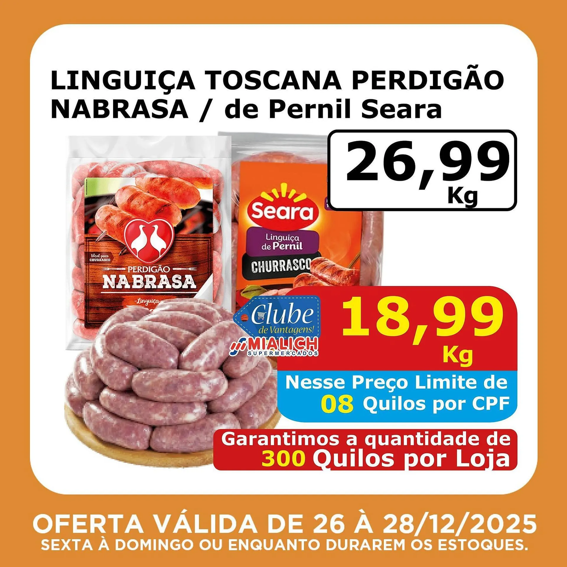 Encarte de Catálogo Mialich Supermercados 26 de dezembro até 28 de dezembro 2025 - Pagina 5