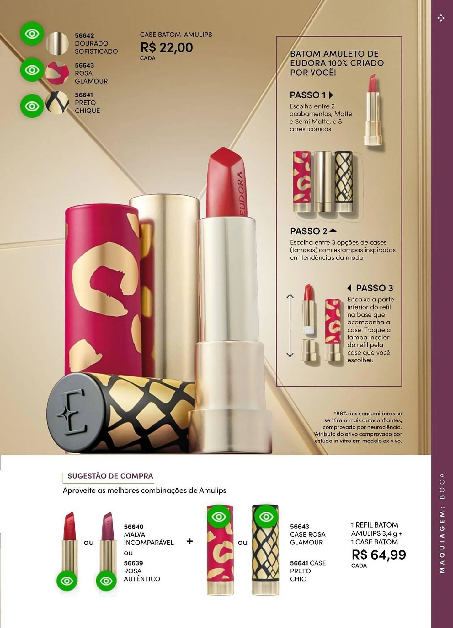 Encarte de Catálogo Eudora 8 de outubro até 8 de novembro 2025 - Pagina 91