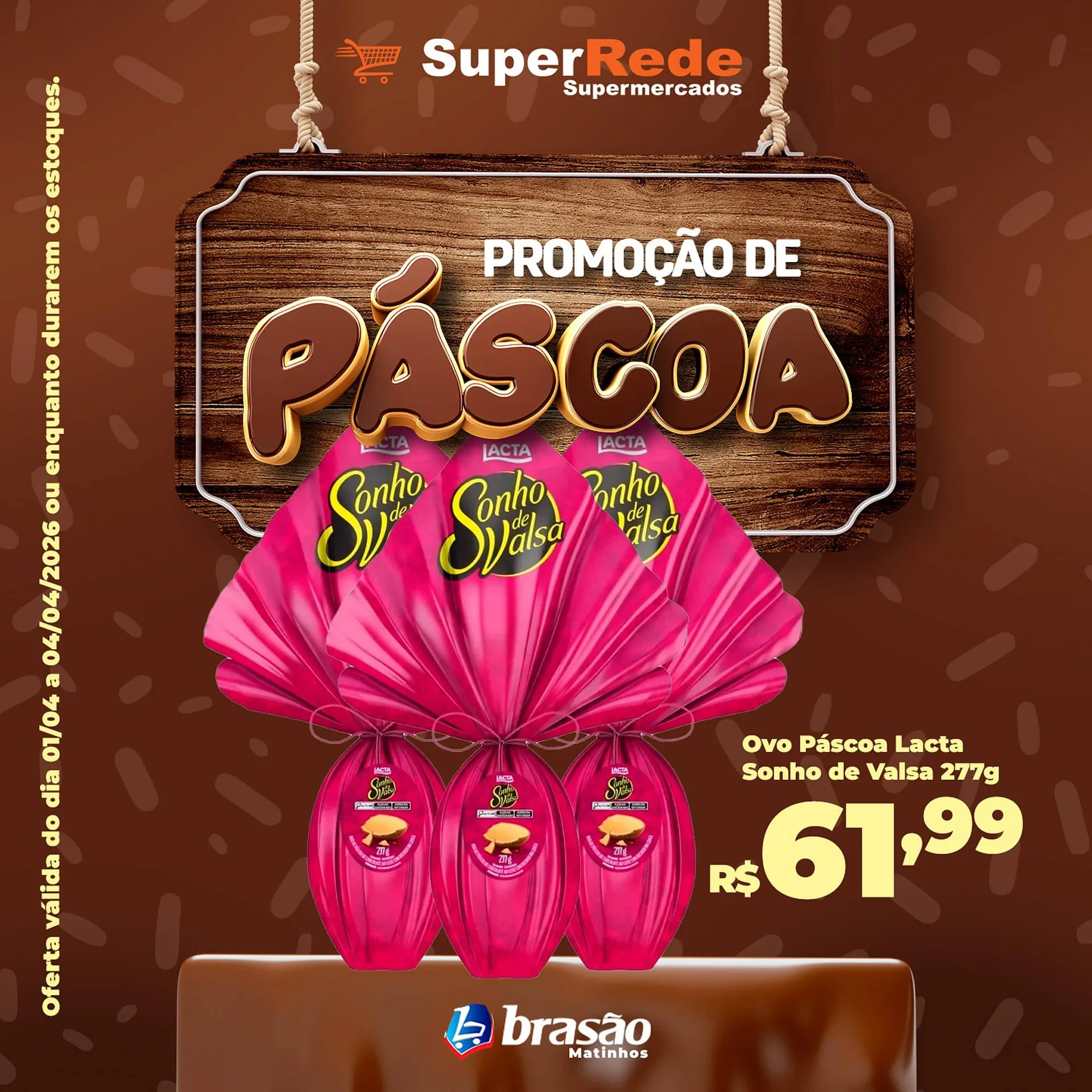 Encarte de Catálogo Super Rede Atacadista 1 de abril até 4 de abril 2026 - Pagina 1