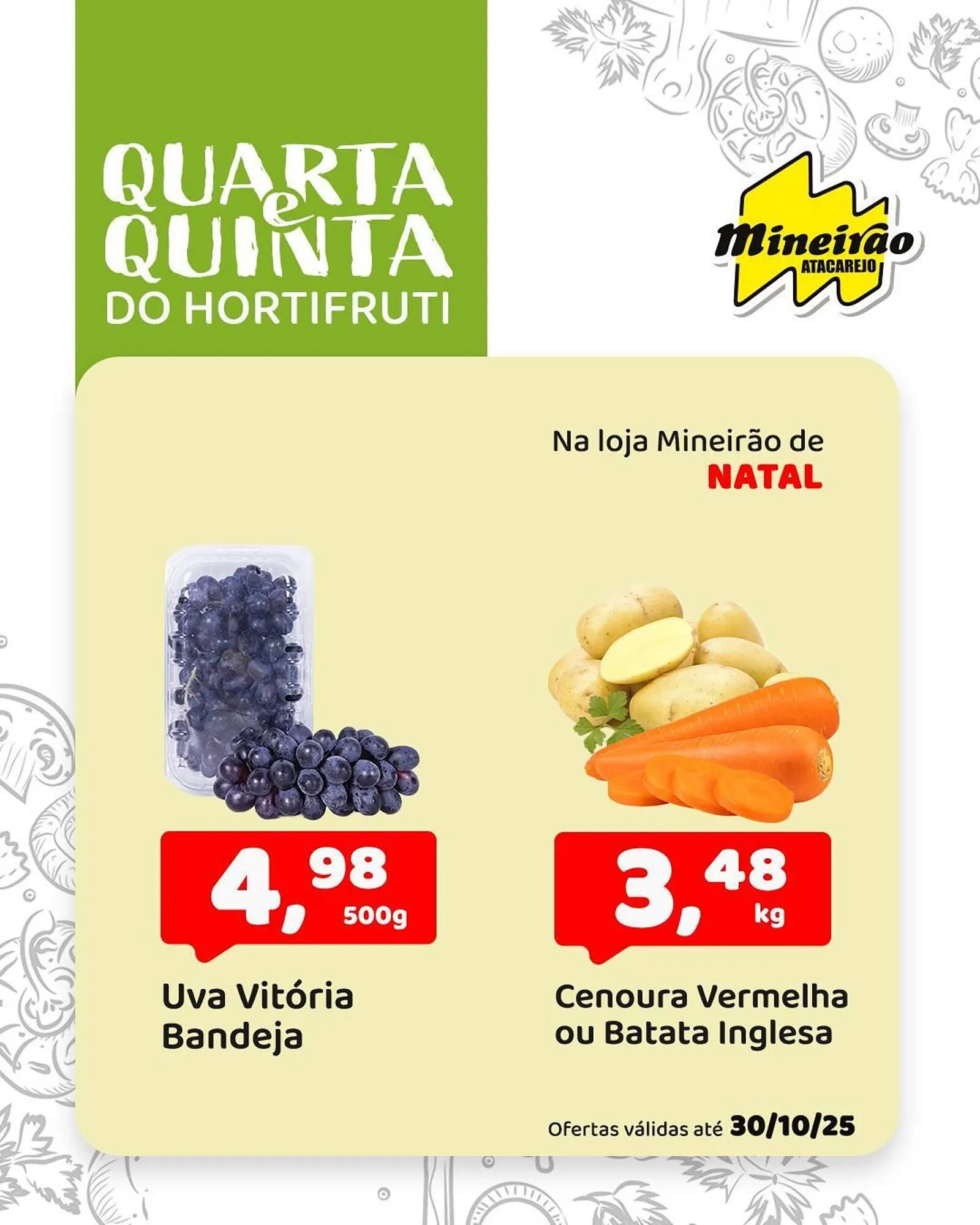 Encarte de Folheto Mineirão Atacarejo 30 de outubro até 30 de outubro 2025 - Pagina 2