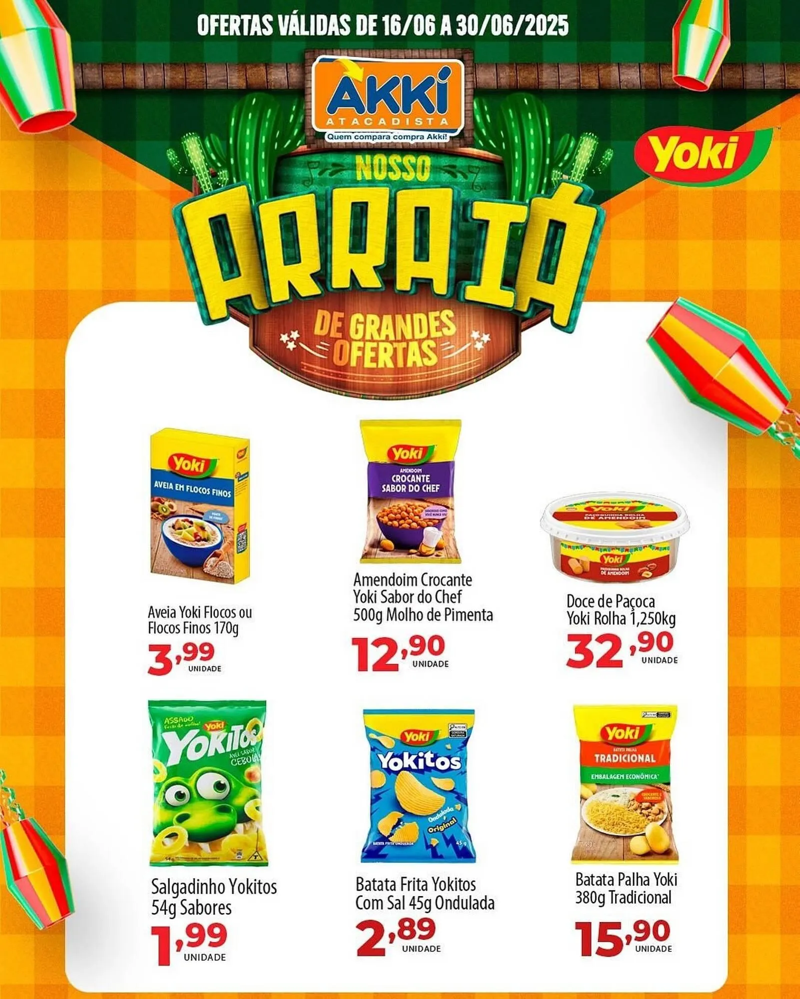 Encarte de Catálogo Akki Atacadista 16 de junho até 30 de junho 2025 - Pagina 3