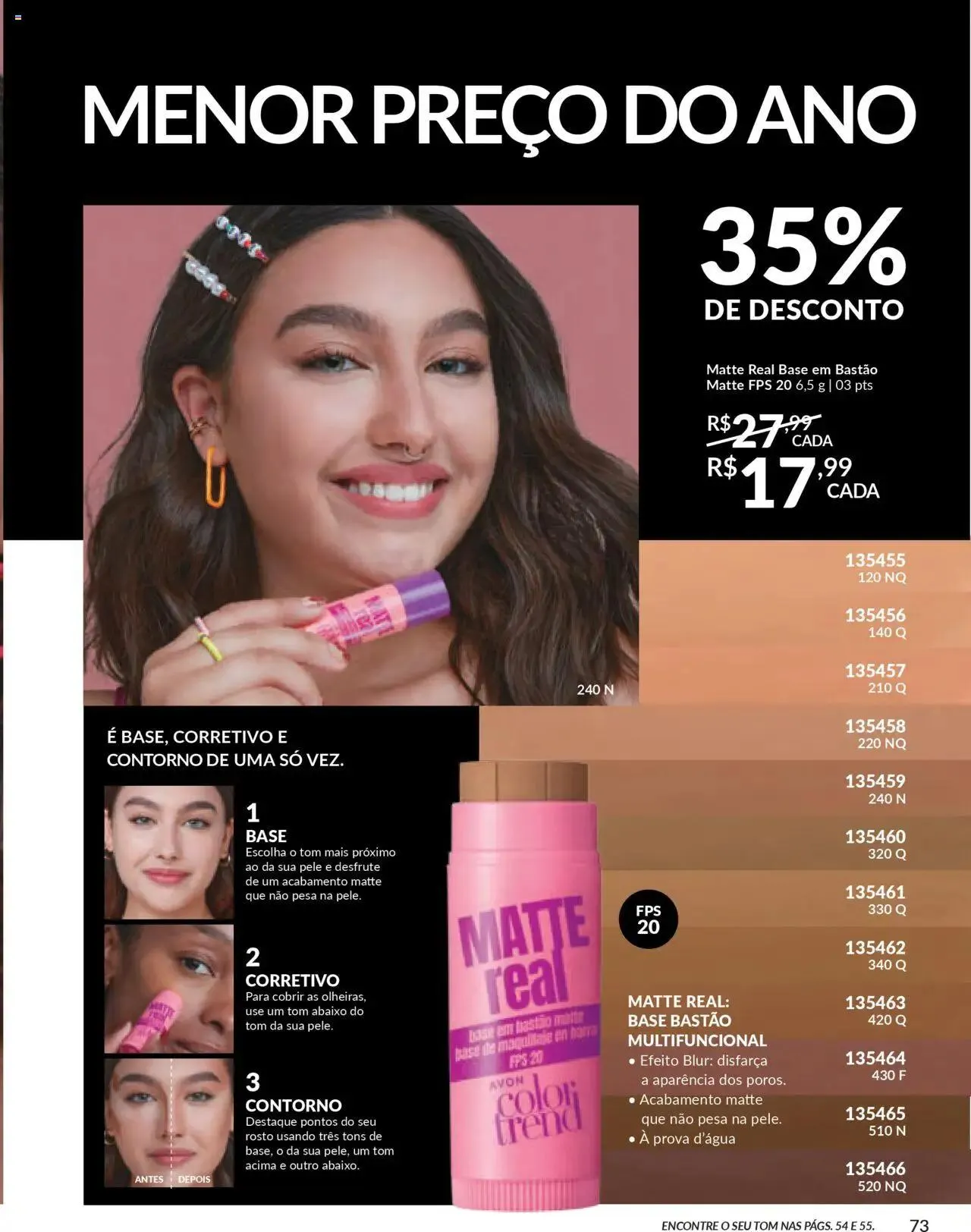 Encarte de Avon - Campanha 07 3 de abril até 1 de maio 2025 - Pagina 73
