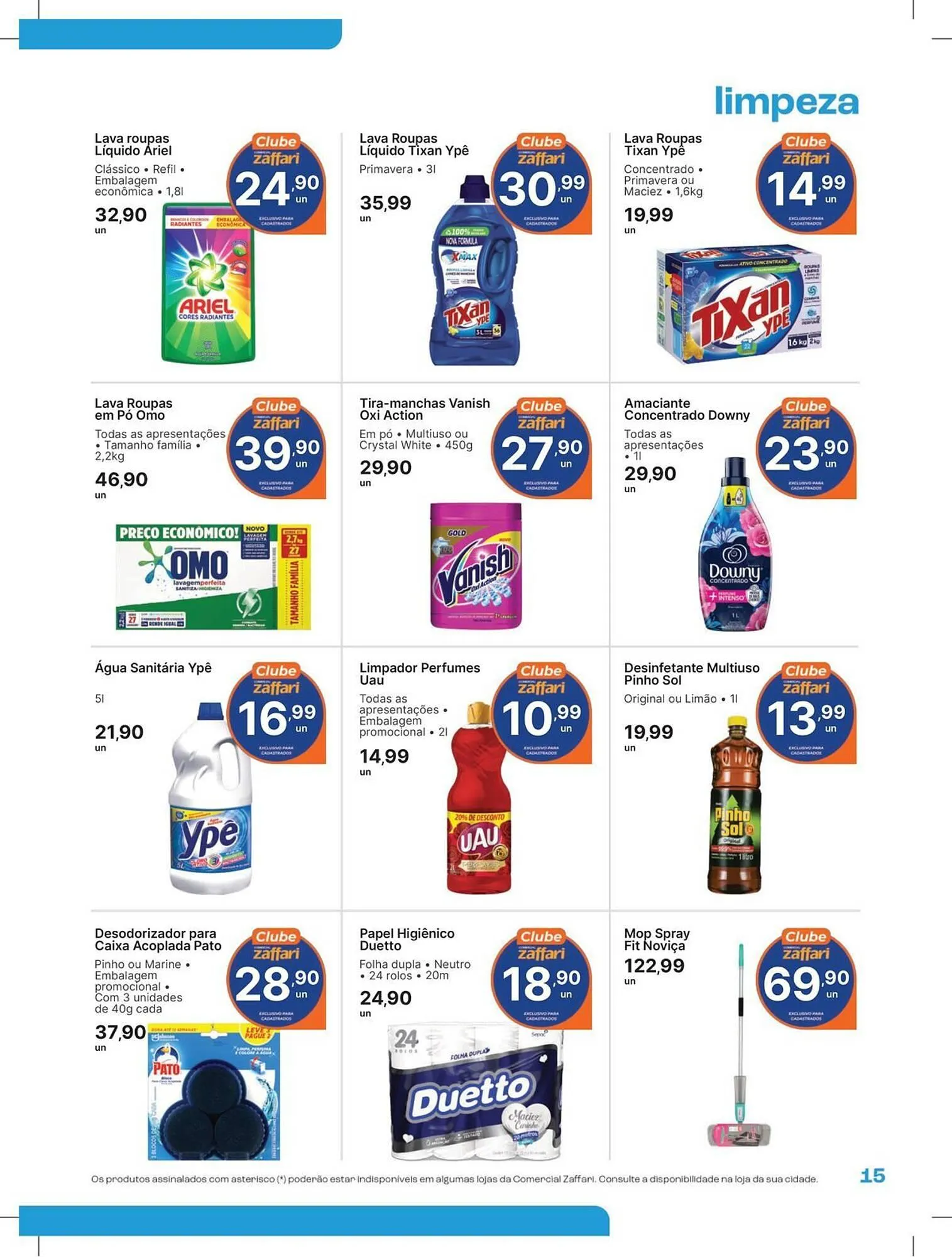 Encarte de Catálogo Comercial Zaffari 30 de maio até 8 de junho 2025 - Pagina 15