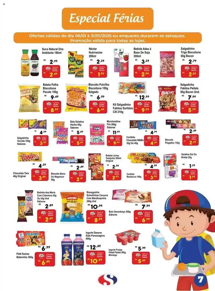 Encarte de Encarte Semar Supermercado 7 de janeiro até 31 de janeiro 2025 - Pagina 17
