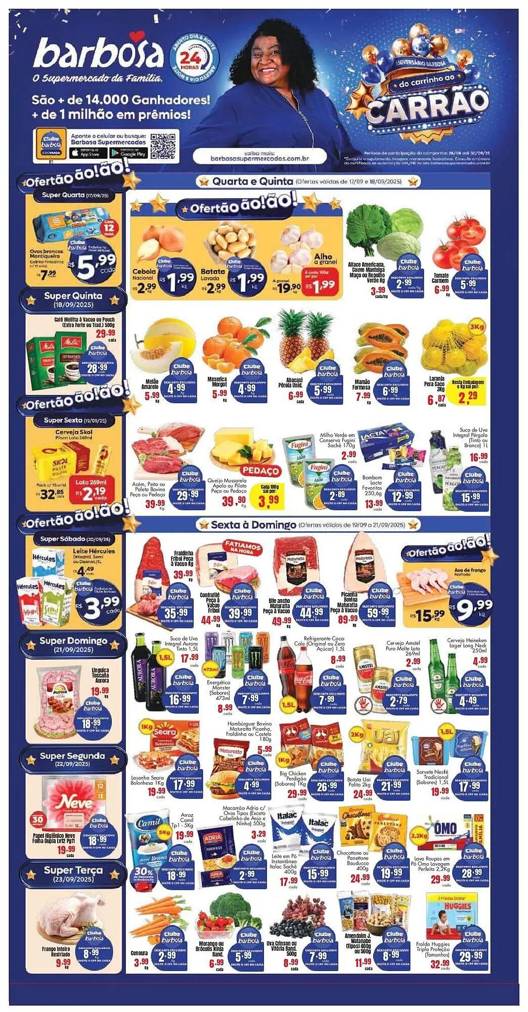 Tabloide Barbosa Supermercados - 1