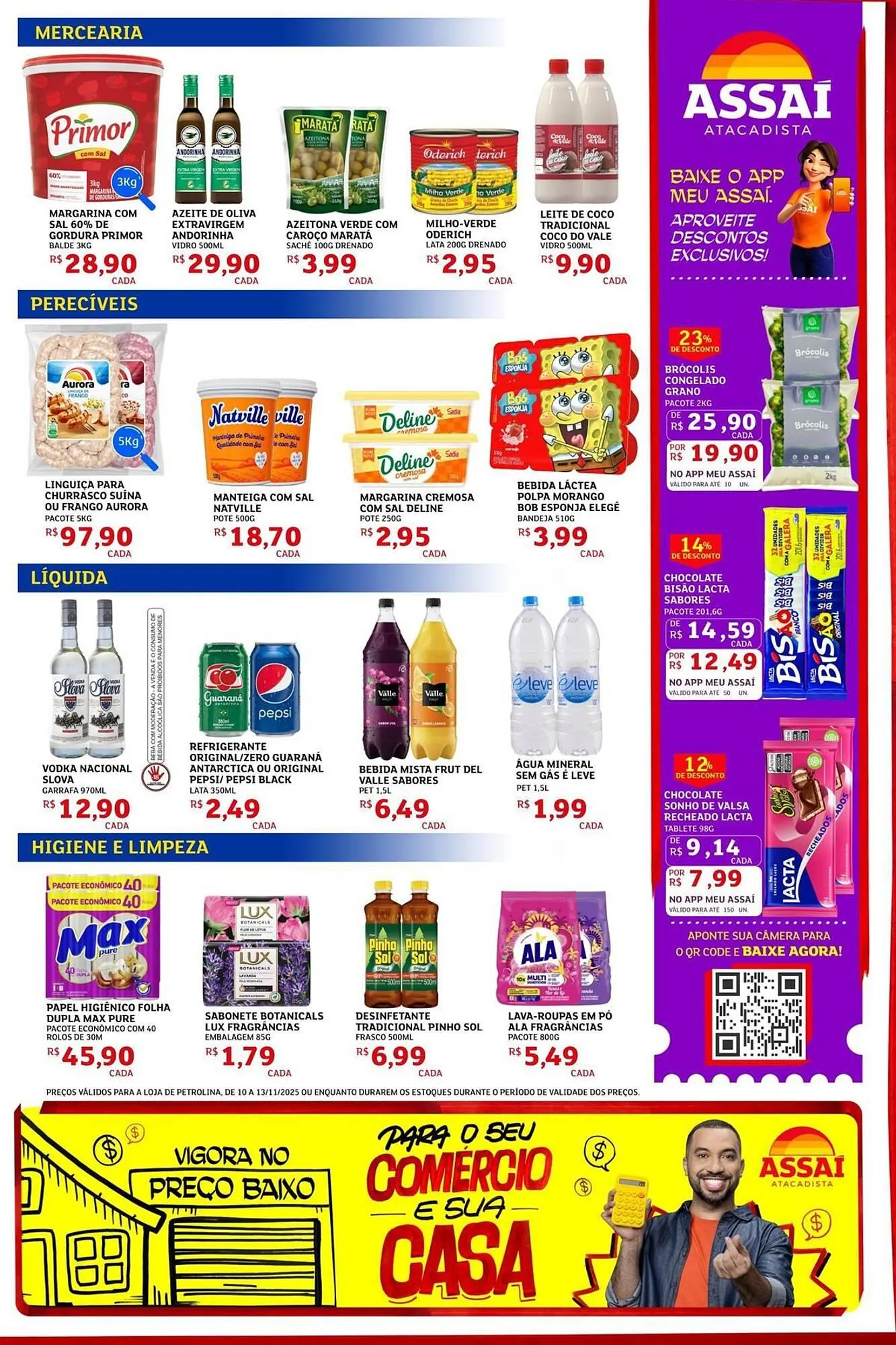 Encarte de Encarte Assaí Atacadista 10 de novembro até 13 de novembro 2025 - Pagina 2