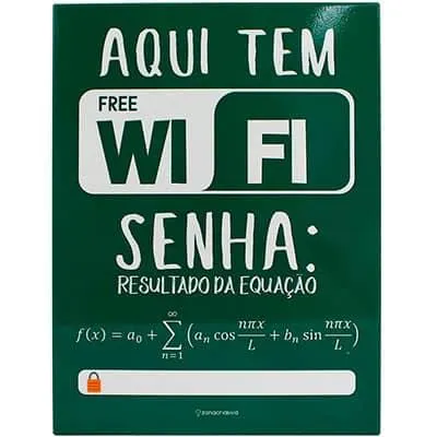 Painel metálico 26x19 caneta wifi 81847 Zona Criativa PT 1 UN