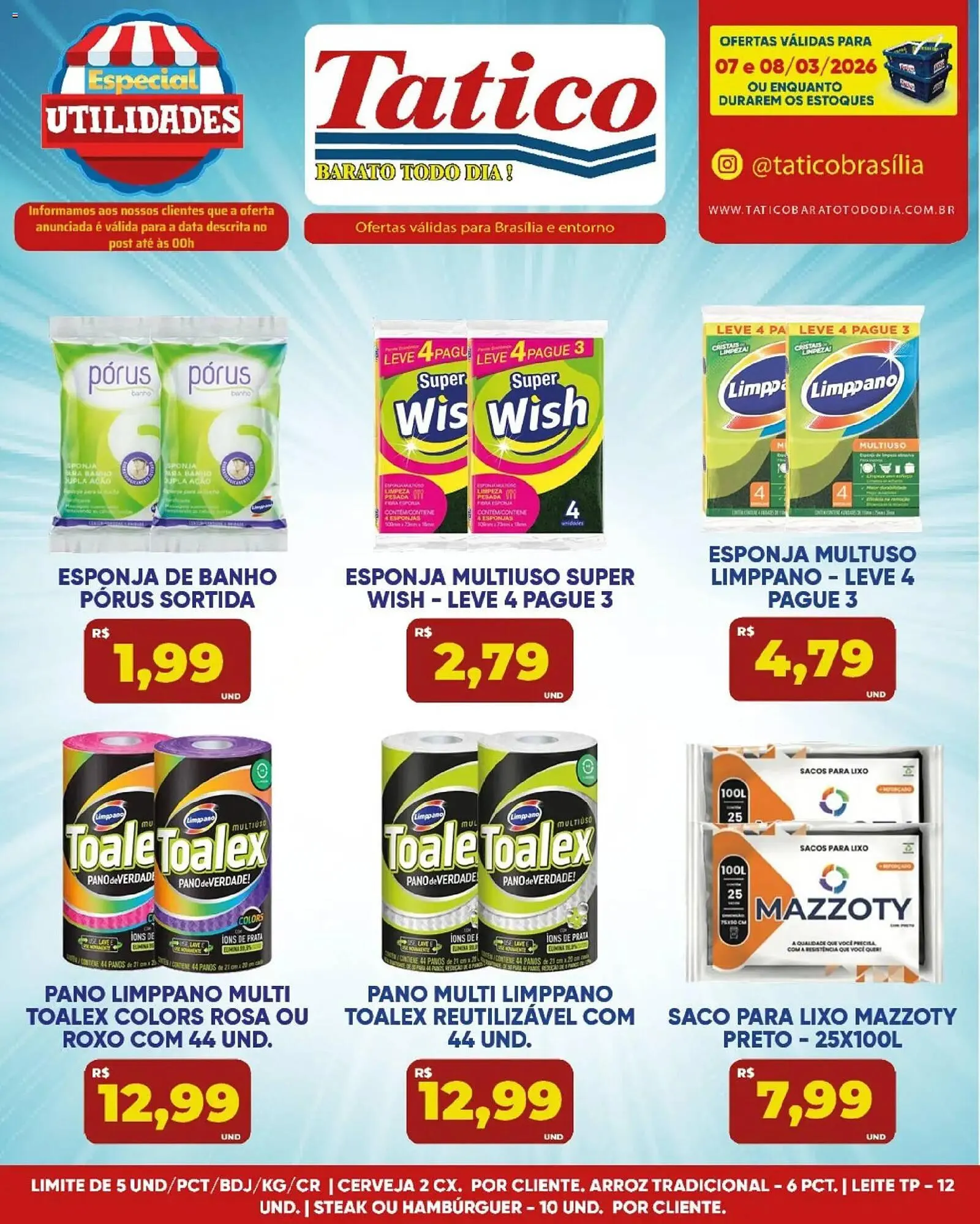 Encarte de Tabloide Tatico 7 de março até 8 de março 2026 - Pagina 22