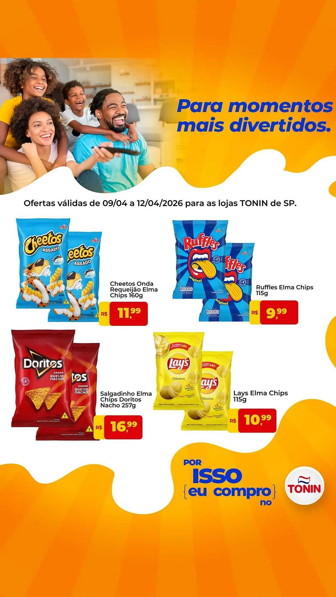 Encarte de Catálogo Tonin Superatacado 9 de abril até 12 de abril 2026 - Pagina 1