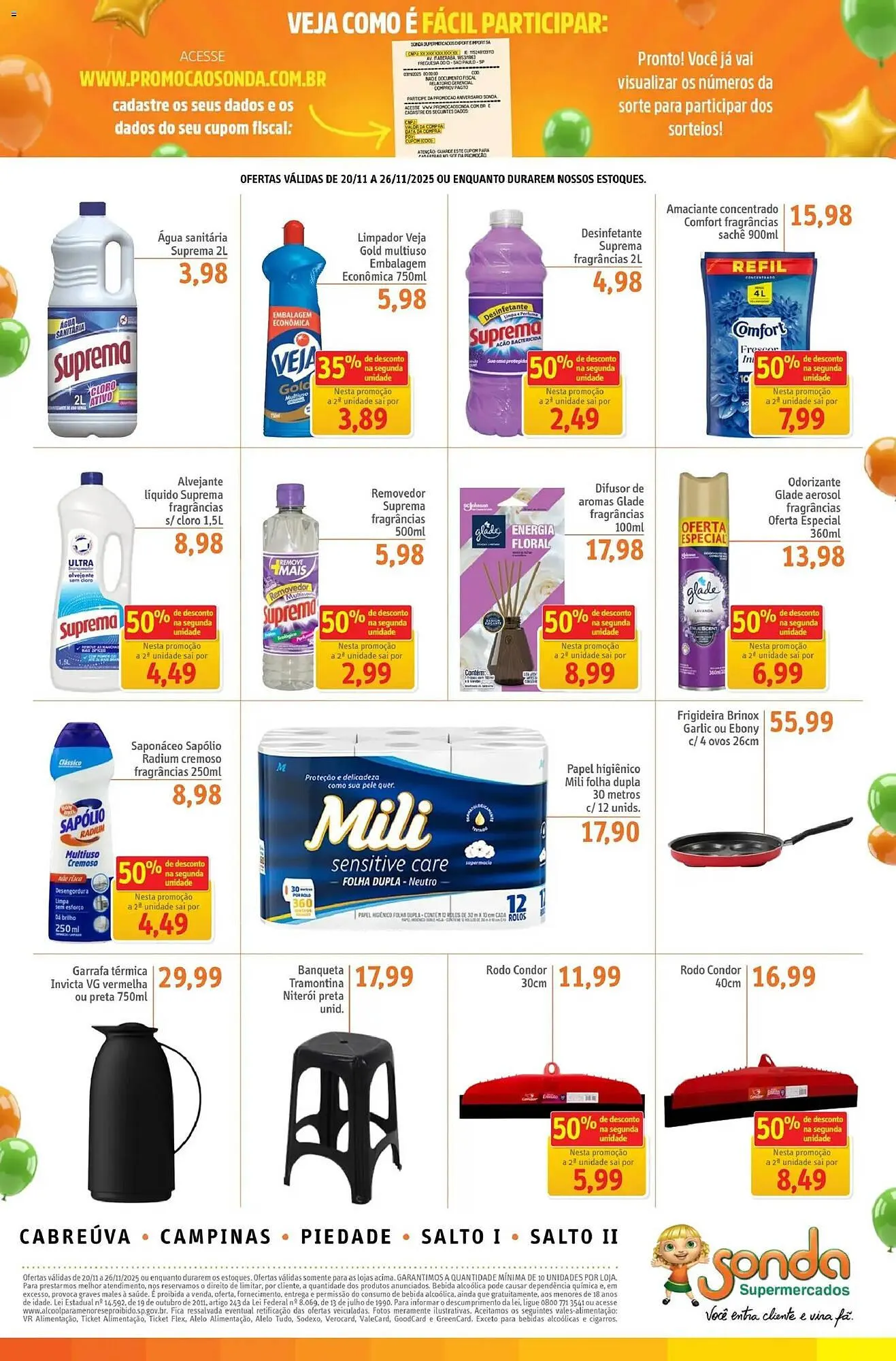 Encarte de Folheto Sonda 20 de novembro até 26 de novembro 2025 - Pagina 9