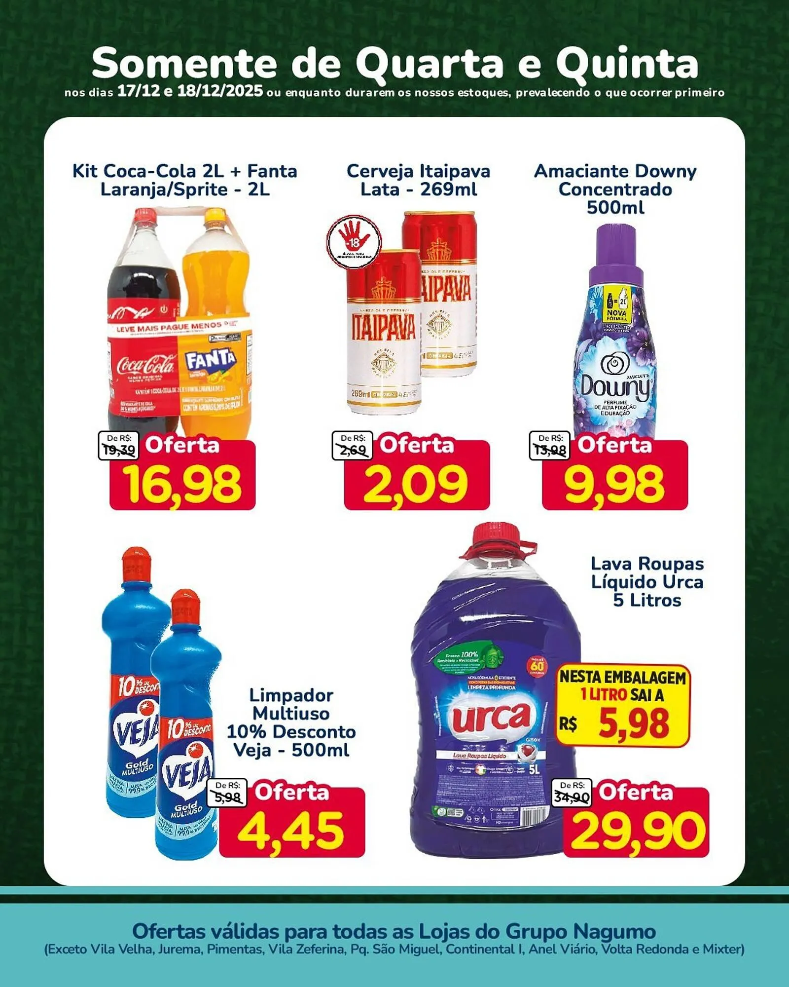 Encarte de Folheto Nagumo 17 de dezembro até 18 de dezembro 2025 - Pagina 3