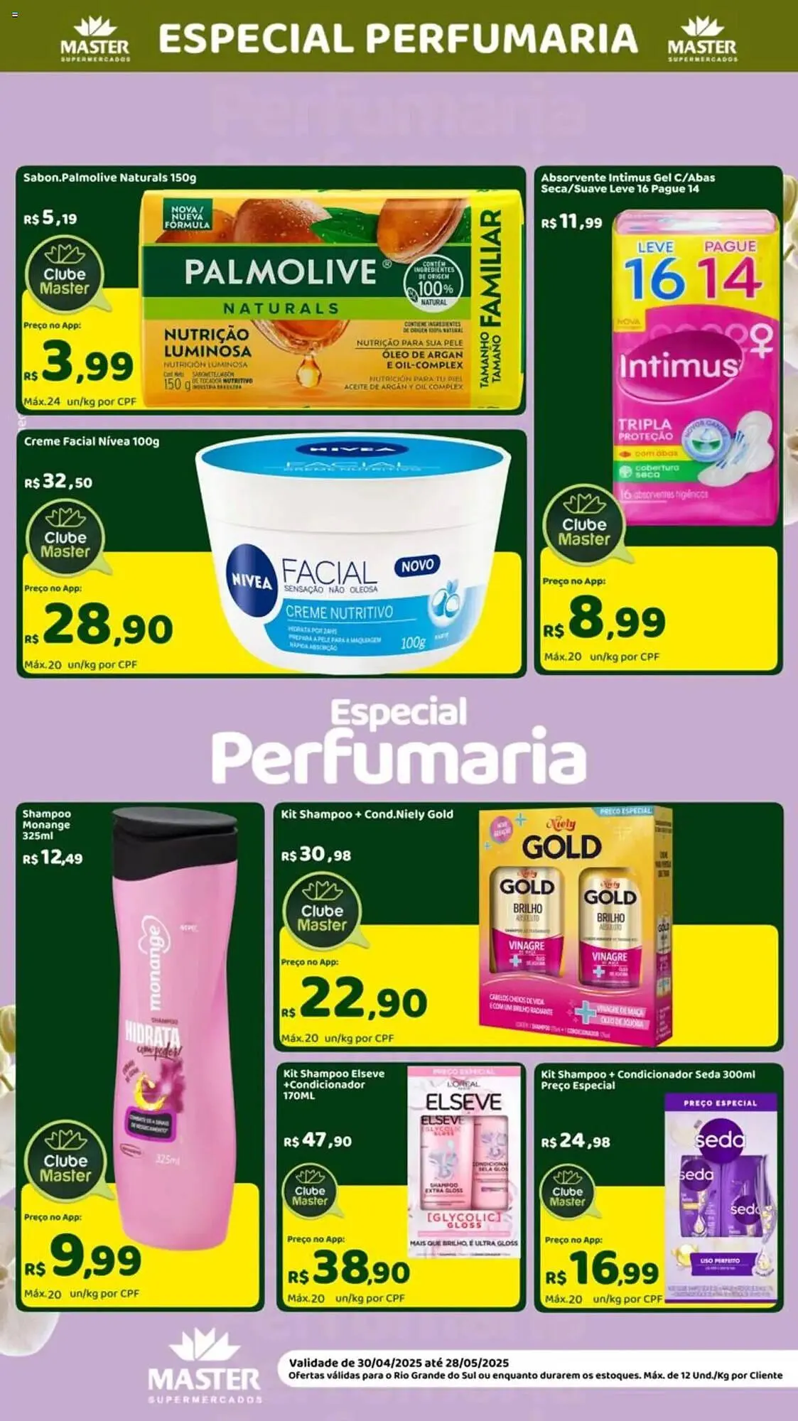 Encarte de Catálogo Master Supermercados 30 de abril até 28 de maio 2025 - Pagina 2