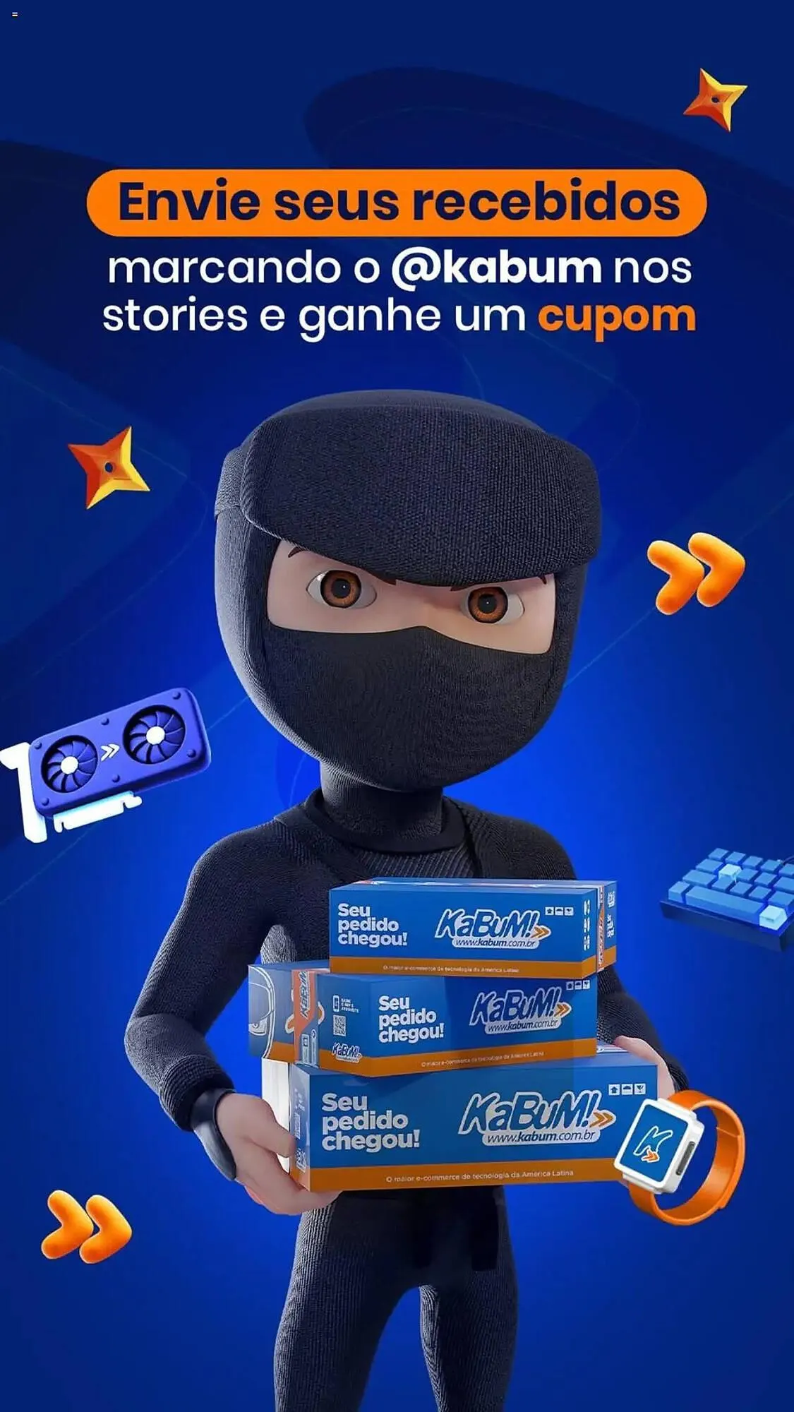 Encarte de Catálogo KaBuM 16 de abril até 23 de abril 2025 - Pagina 1