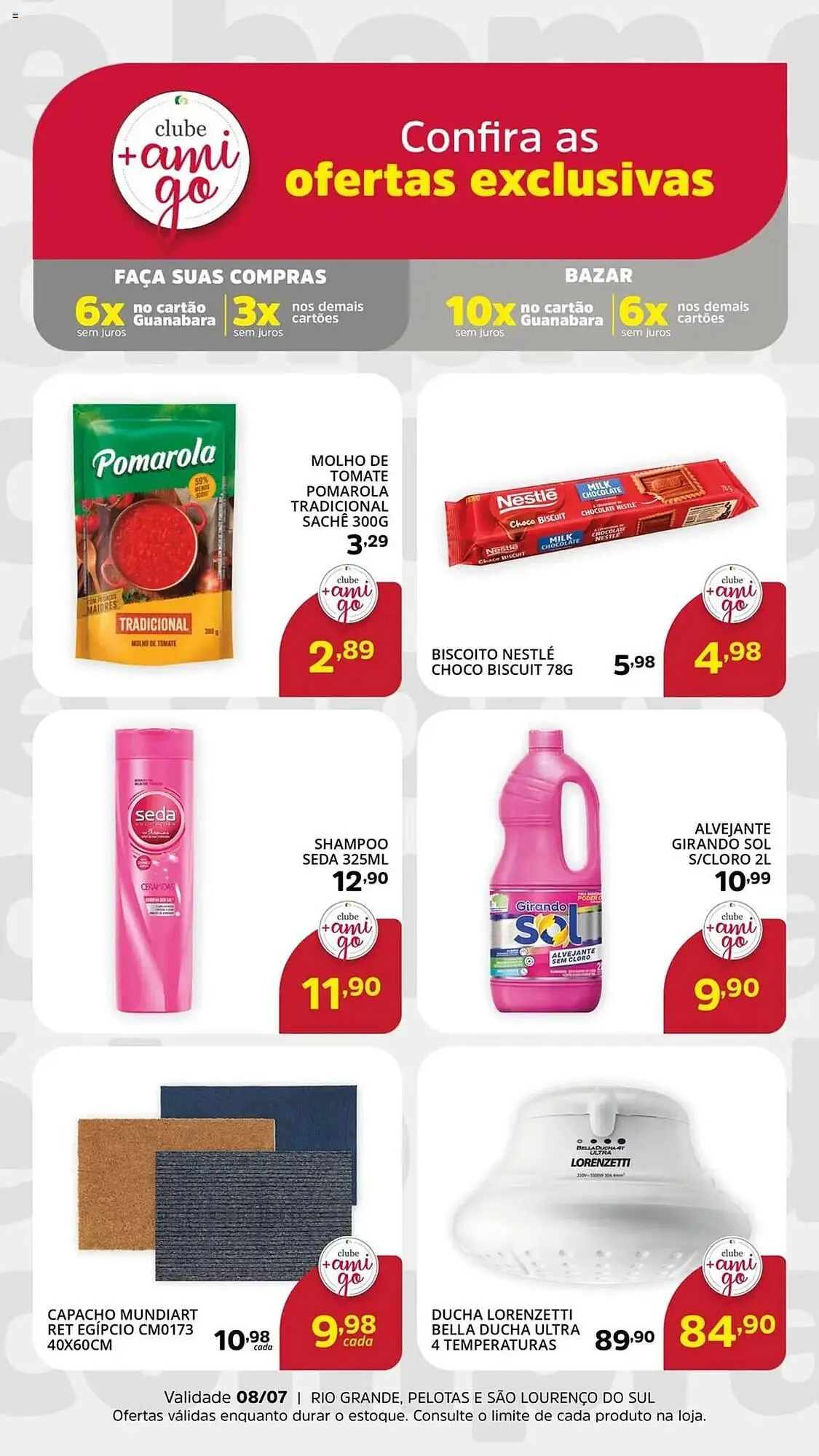 Encarte de Catálogo Supermercados Guanabara 3 de julho até 8 de julho 2025 - Pagina 1