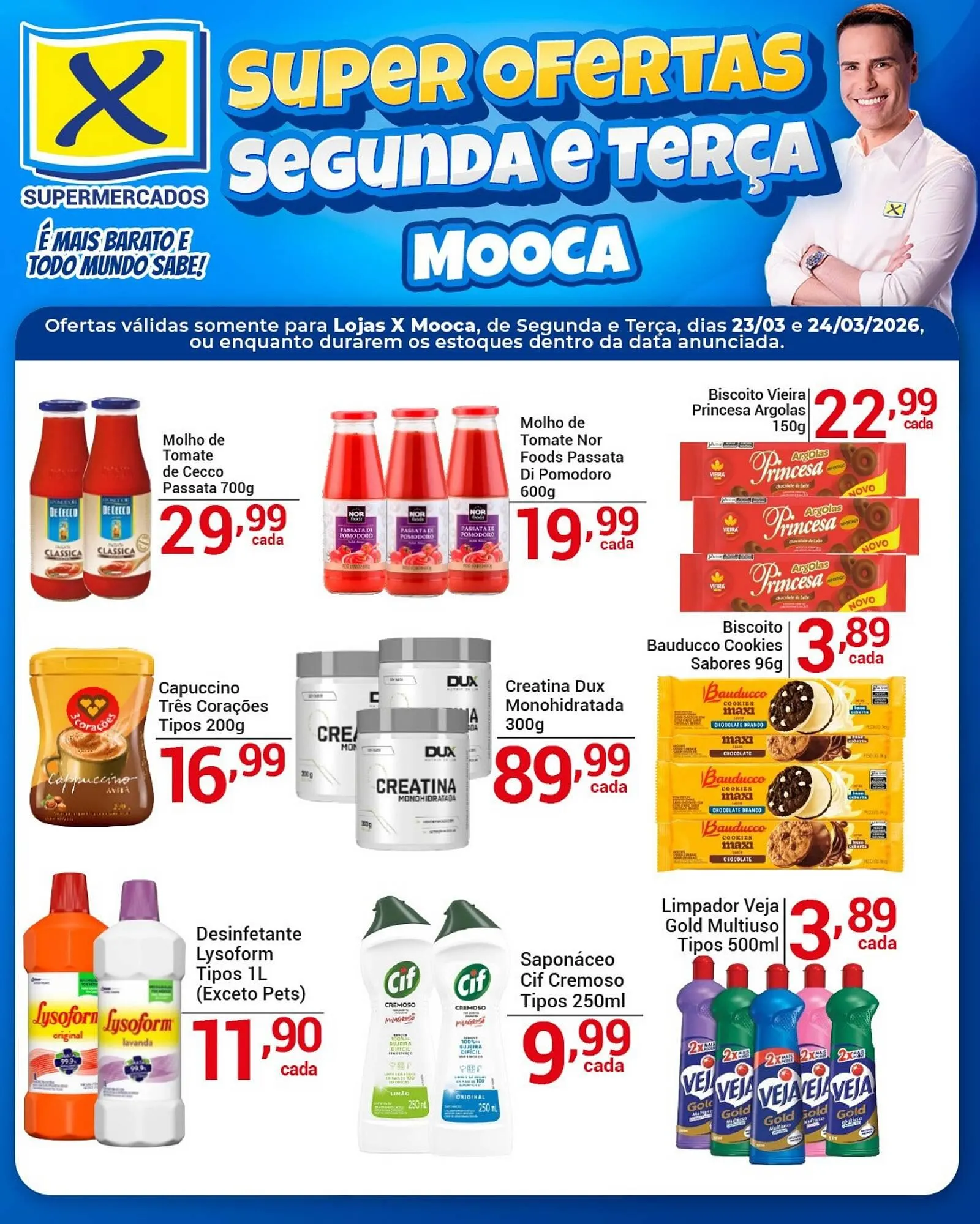 Encarte de Folheto X Supermercados 23 de março até 24 de março 2026 - Pagina 2