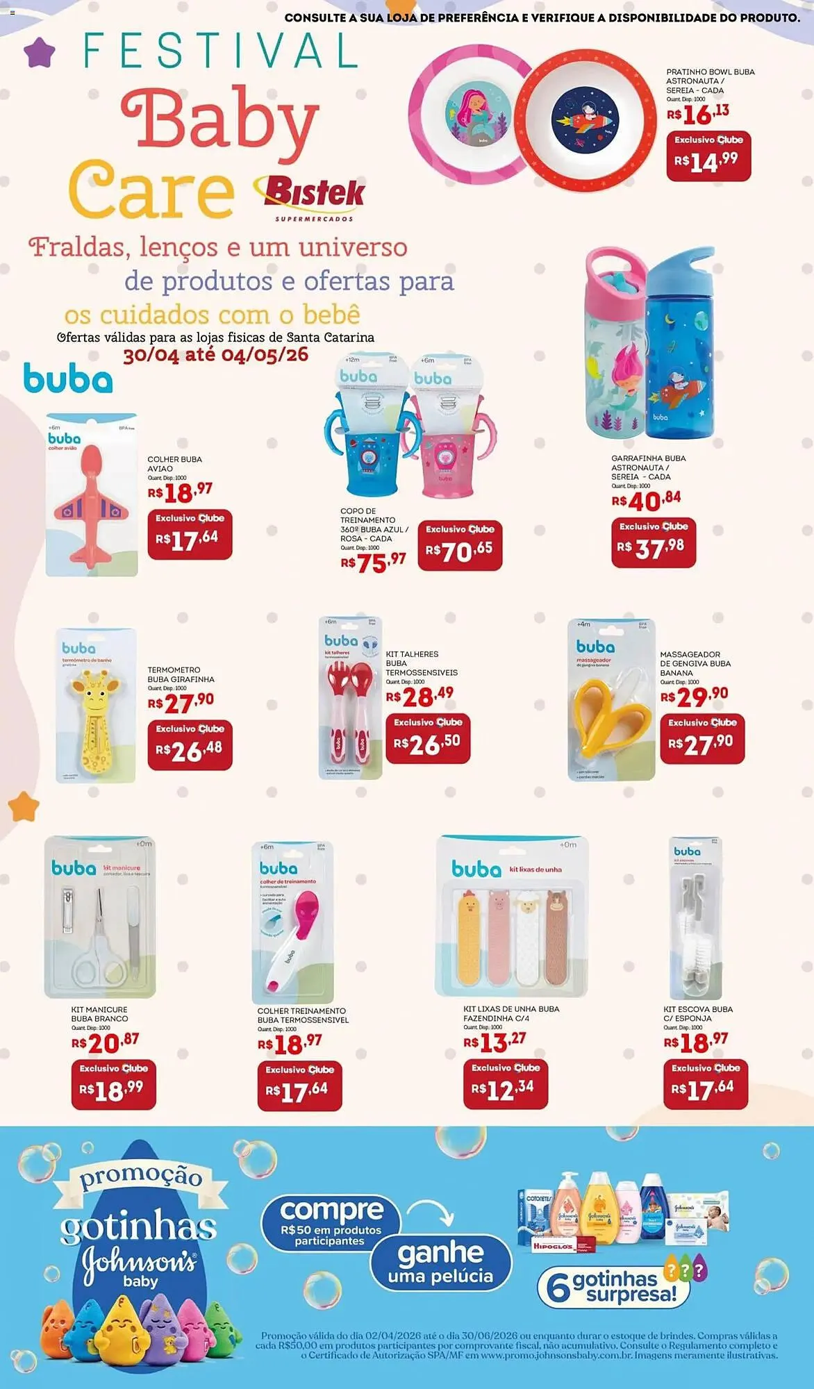 Encarte de Encarte Bistek Supermercados 30 de abril até 5 de maio 2026 - Pagina 2