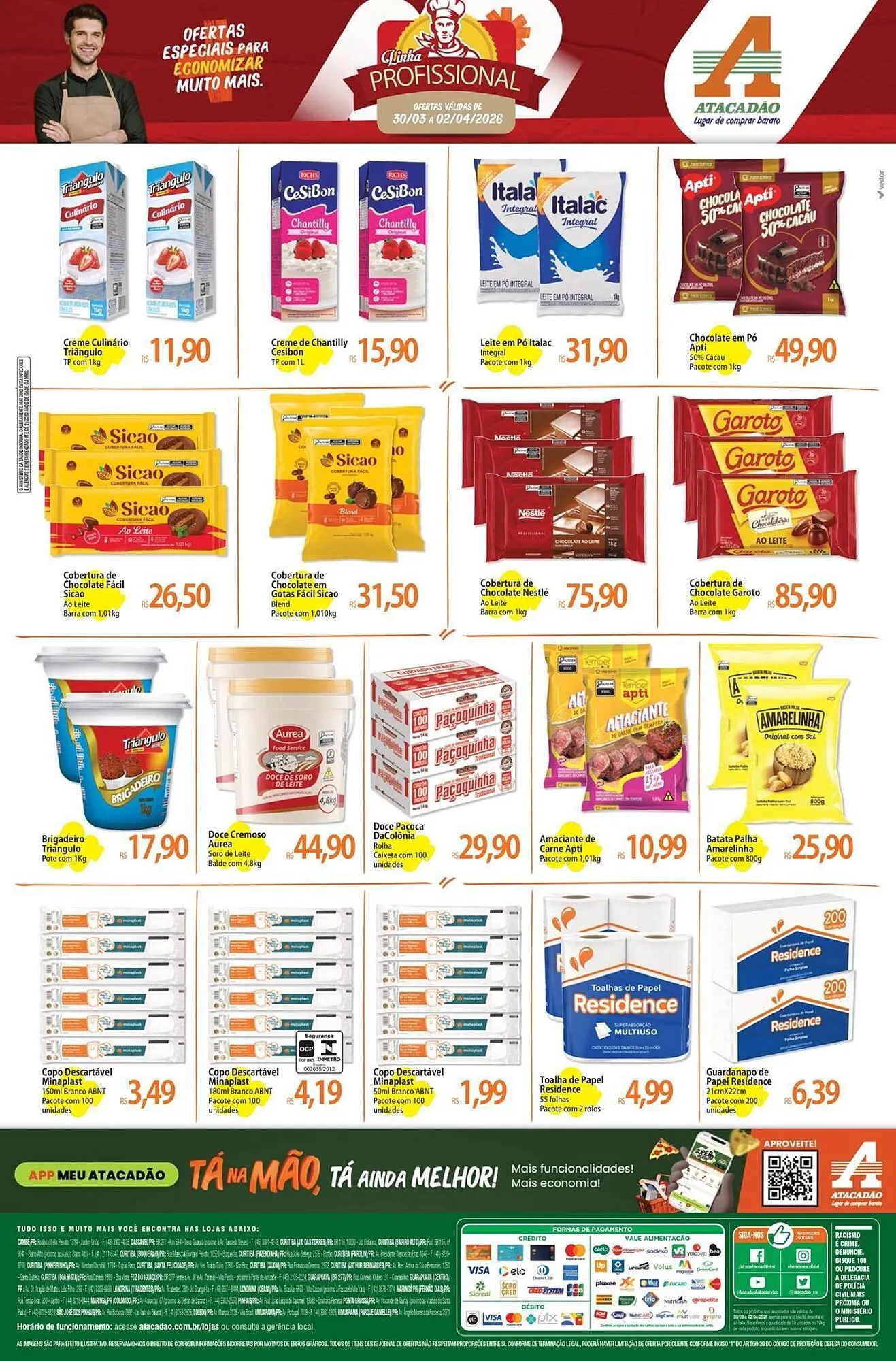 Encarte de Folheto Atacadão 30 de março até 2 de abril 2026 - Pagina 2