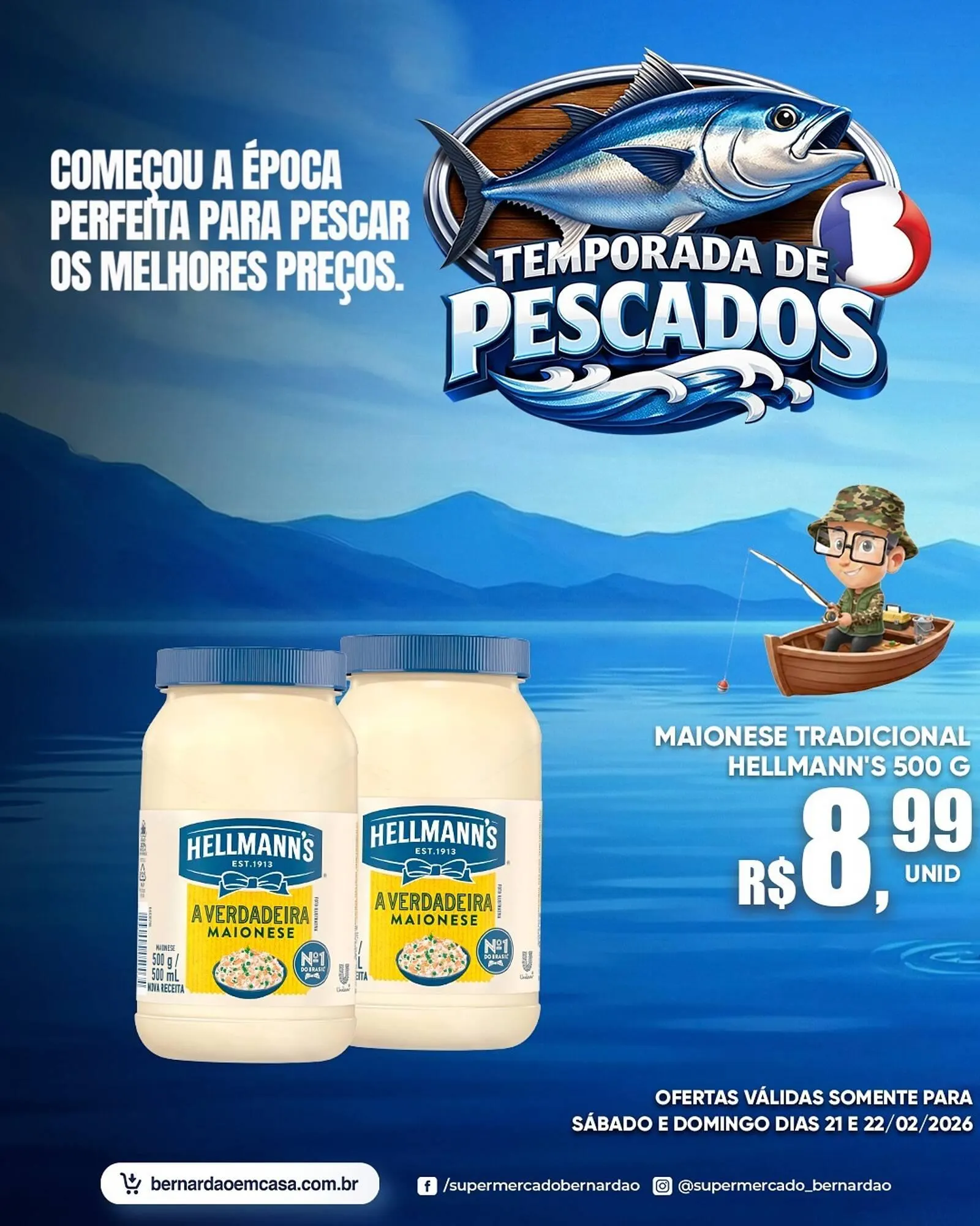 Encarte de Catálogo Supermercado Bernardão 21 de fevereiro até 22 de fevereiro 2026 - Pagina 2