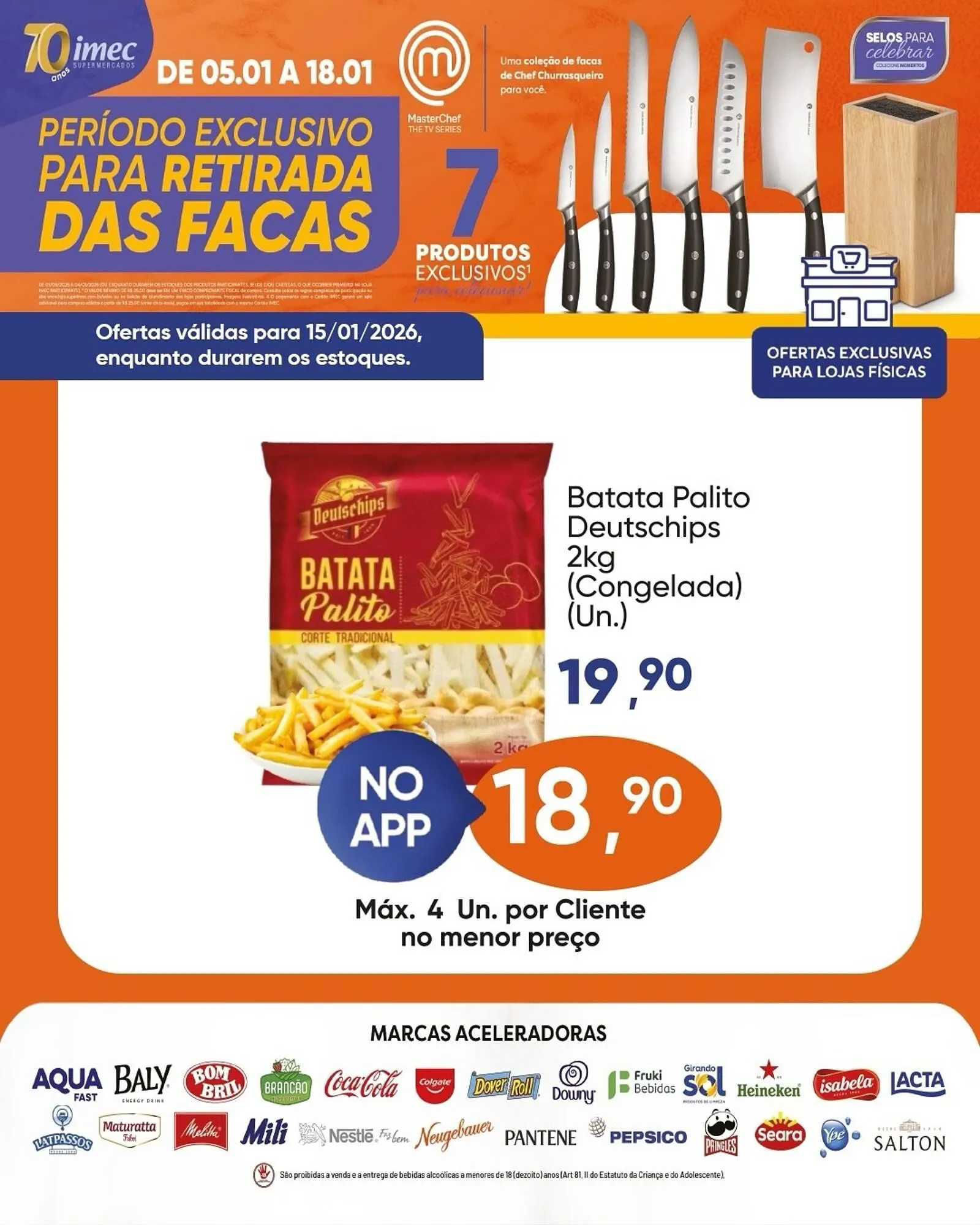 Encarte de Catálogo Imec Supermercados 15 de janeiro até 15 de janeiro 2026 - Pagina 2