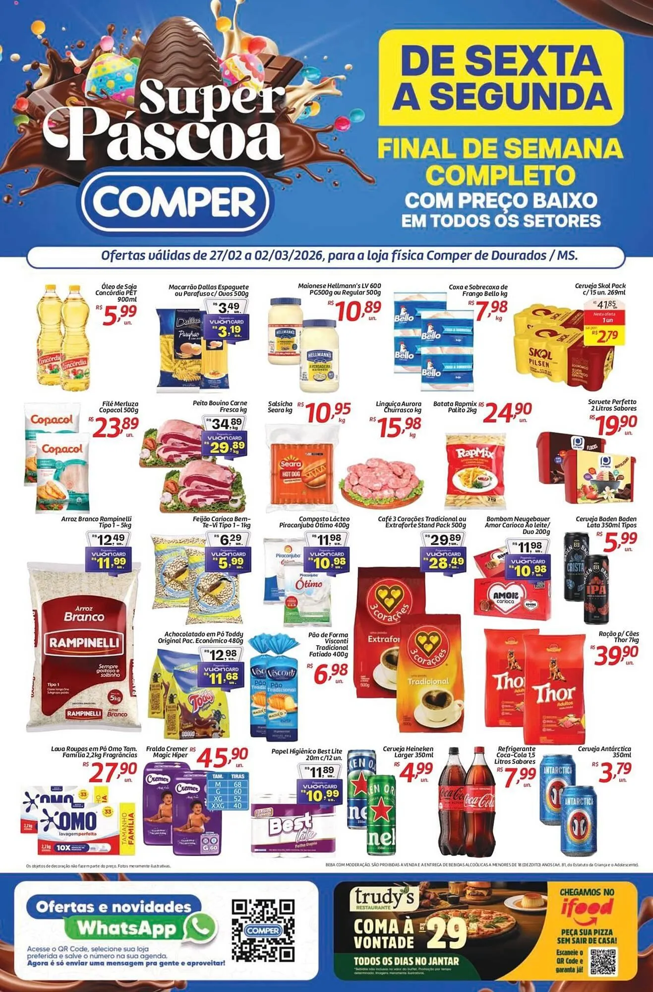 Encarte de Folheto Comper 27 de fevereiro até 2 de março 2026 - Pagina 1