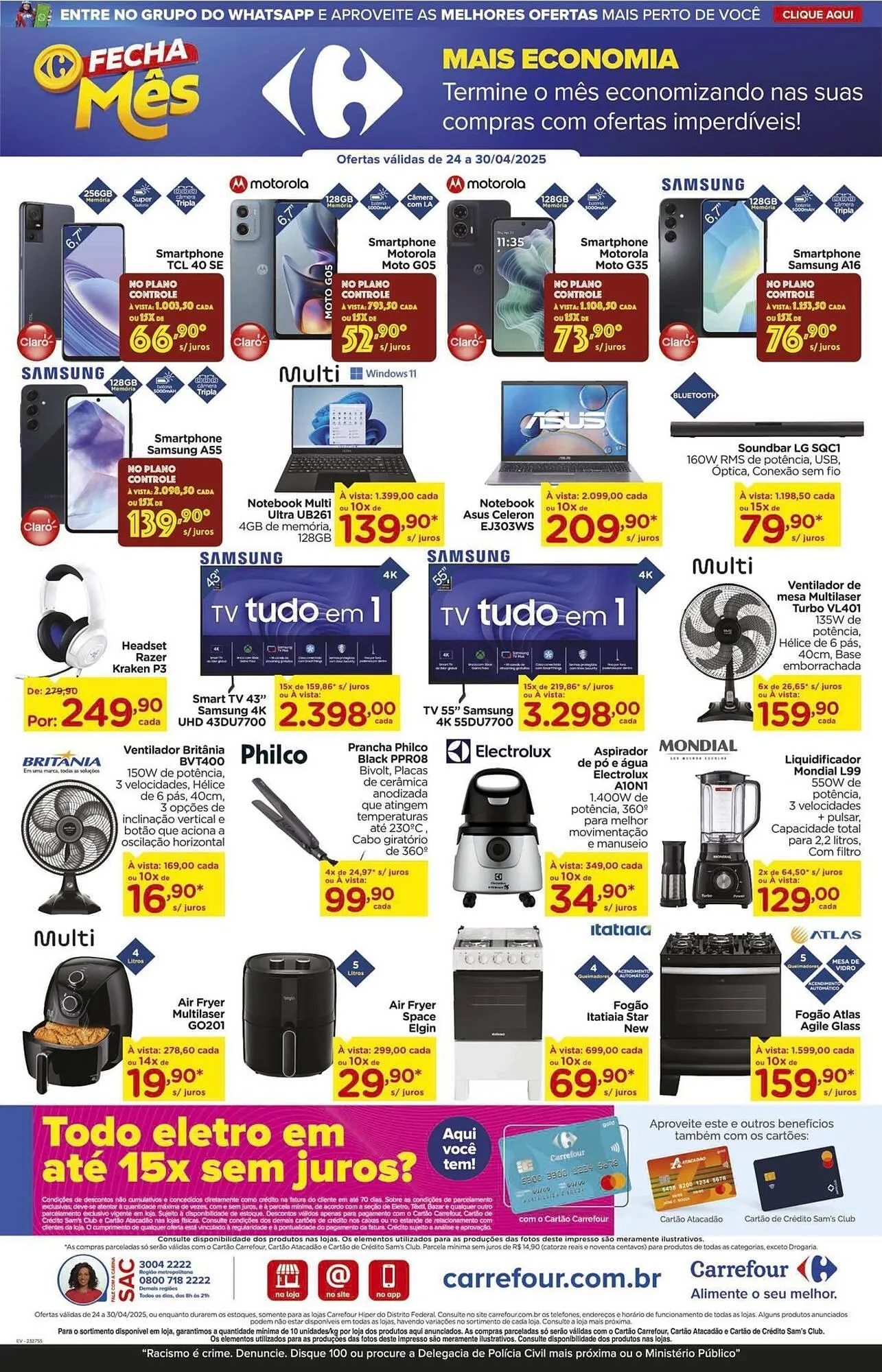 Encarte de Catálogo Carrefour 24 de abril até 30 de abril 2025 - Pagina 11