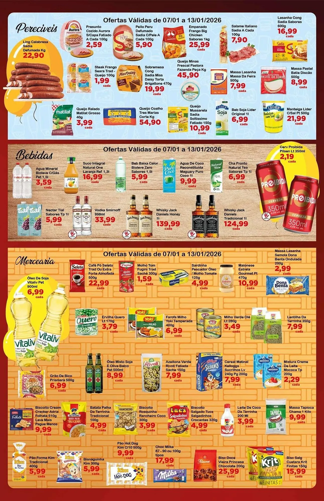 Encarte de Catálogo Chama Supermercados 7 de janeiro até 13 de janeiro 2026 - Pagina 3