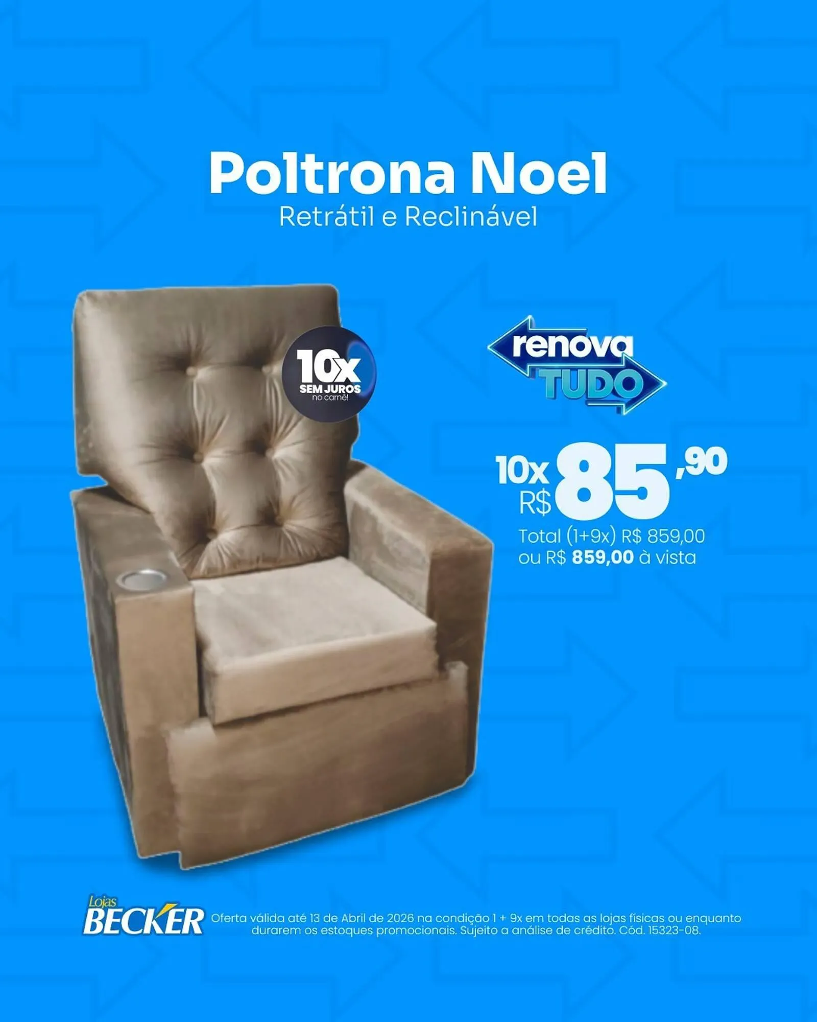 Encarte de Folheto Lojas Becker 13 de abril até 13 de abril 2026 - Pagina 3