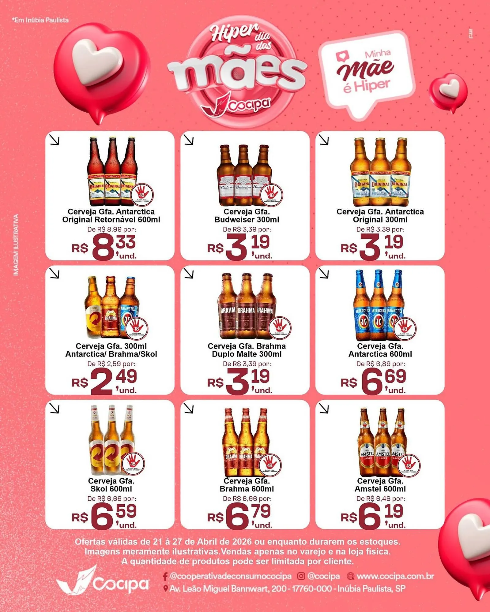 Encarte de Catálogo Cocipa 21 de abril até 27 de abril 2026 - Pagina 1