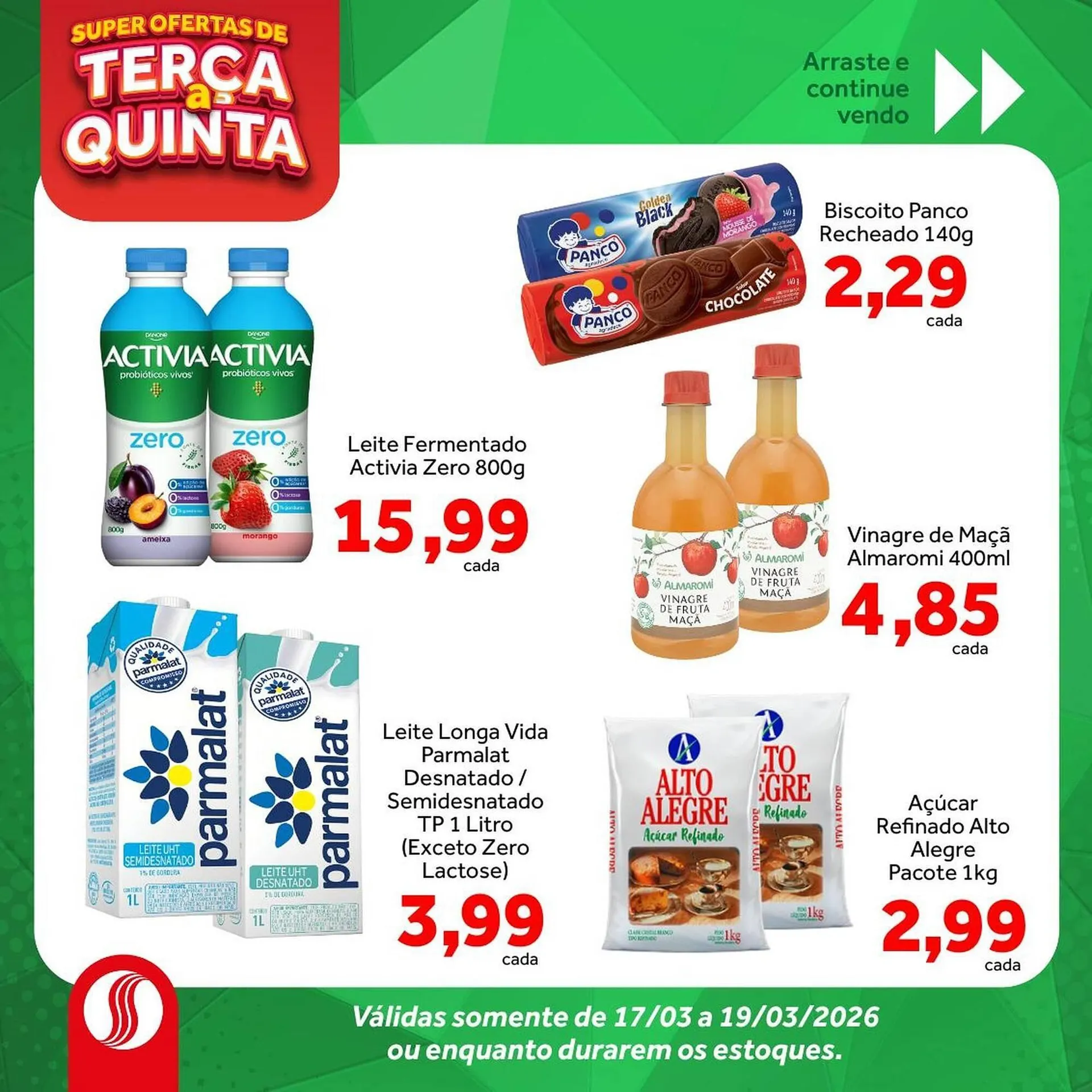 Encarte de Folheto Shibata Supermercados 17 de março até 19 de março 2026 - Pagina 4