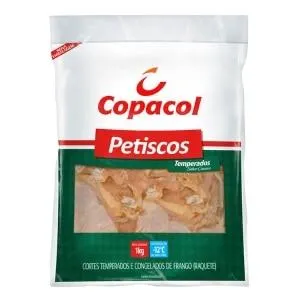 Petisco de Frango Temperado Congelado Copacol 1kg